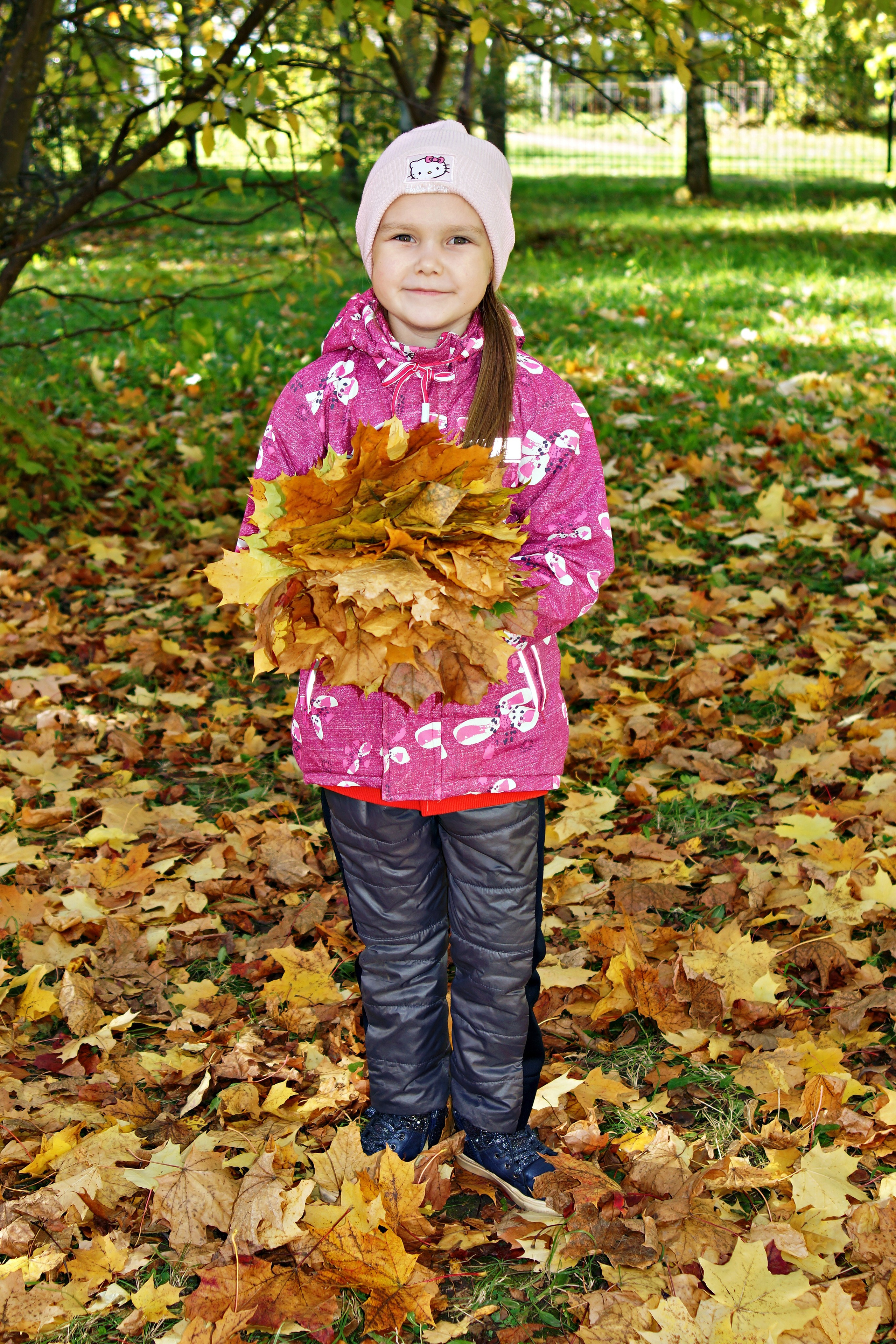 Осенняя фотосессия в детском саду г. Йошкар-Ола