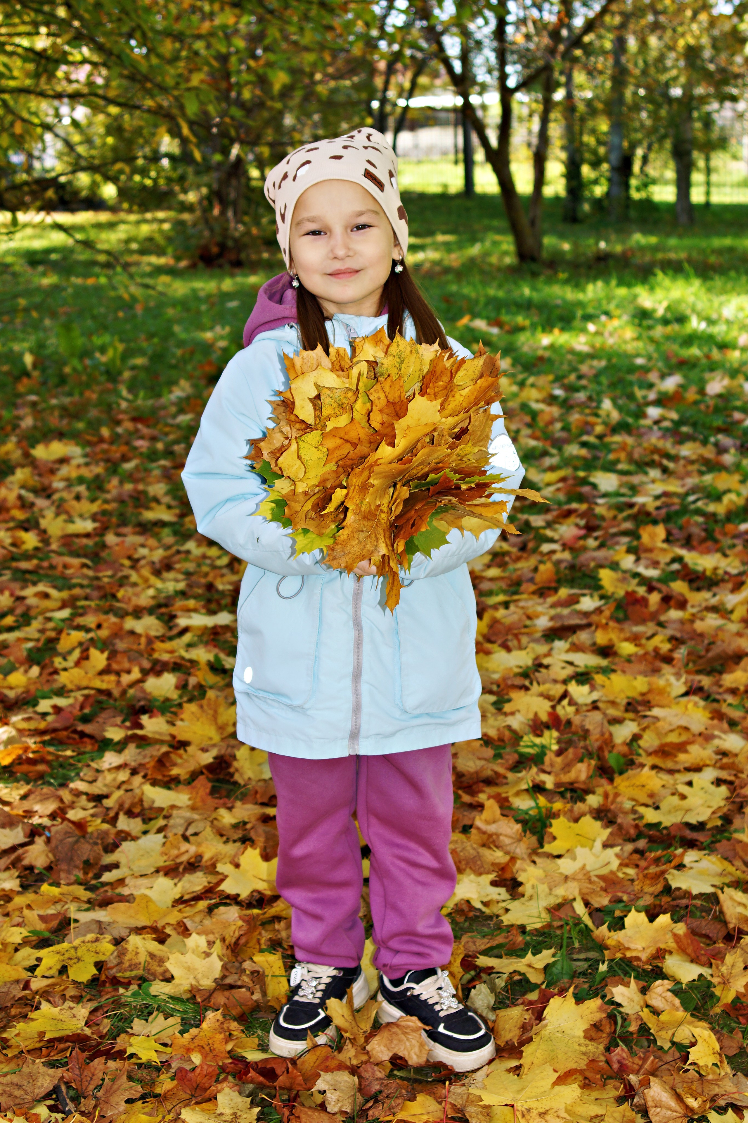 Осенняя фотосессия в детском саду г. Йошкар-Ола