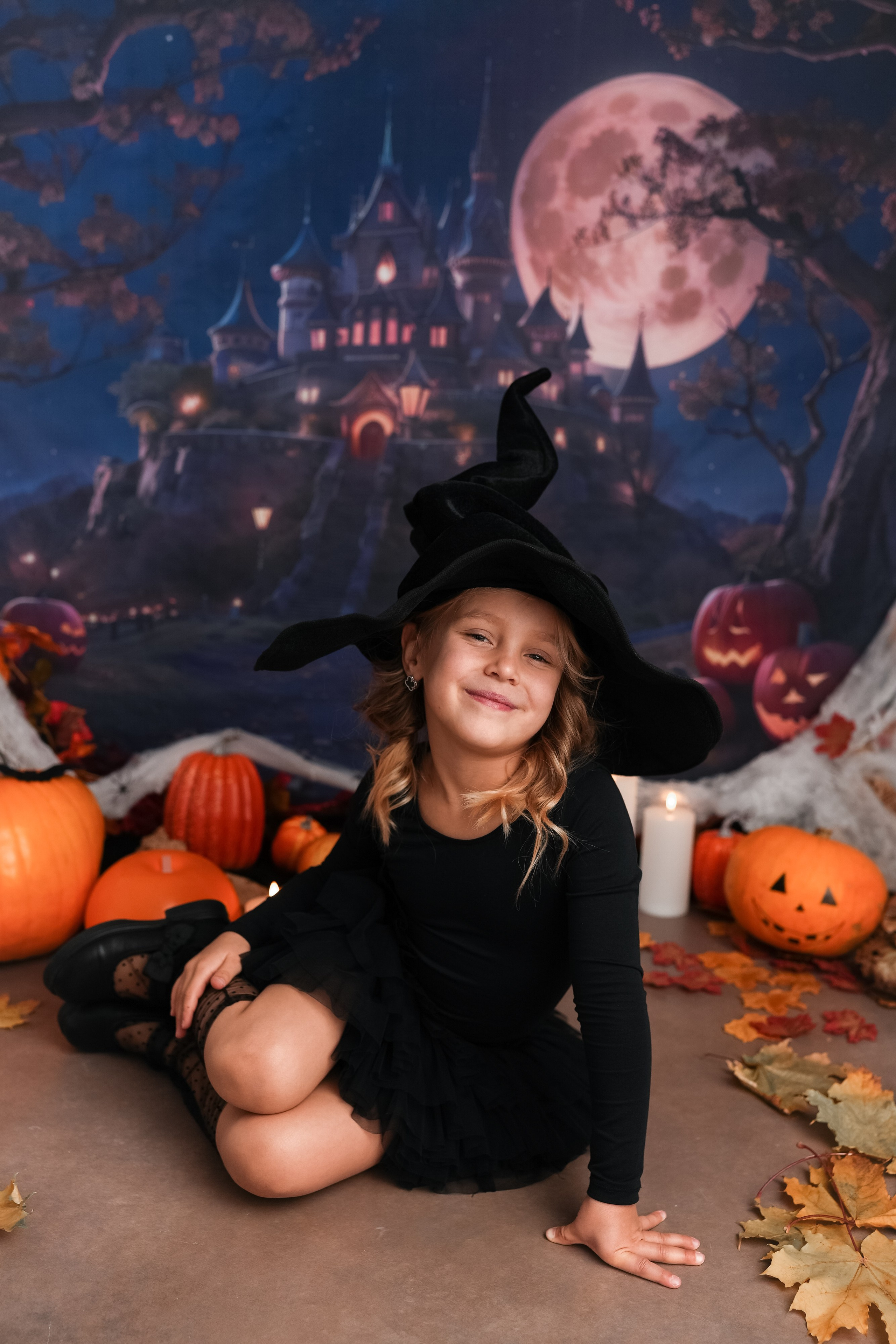 Проект Хэллоуин. Фотограф новорожденных и детский фотограф в Екатеринбурге Ксени