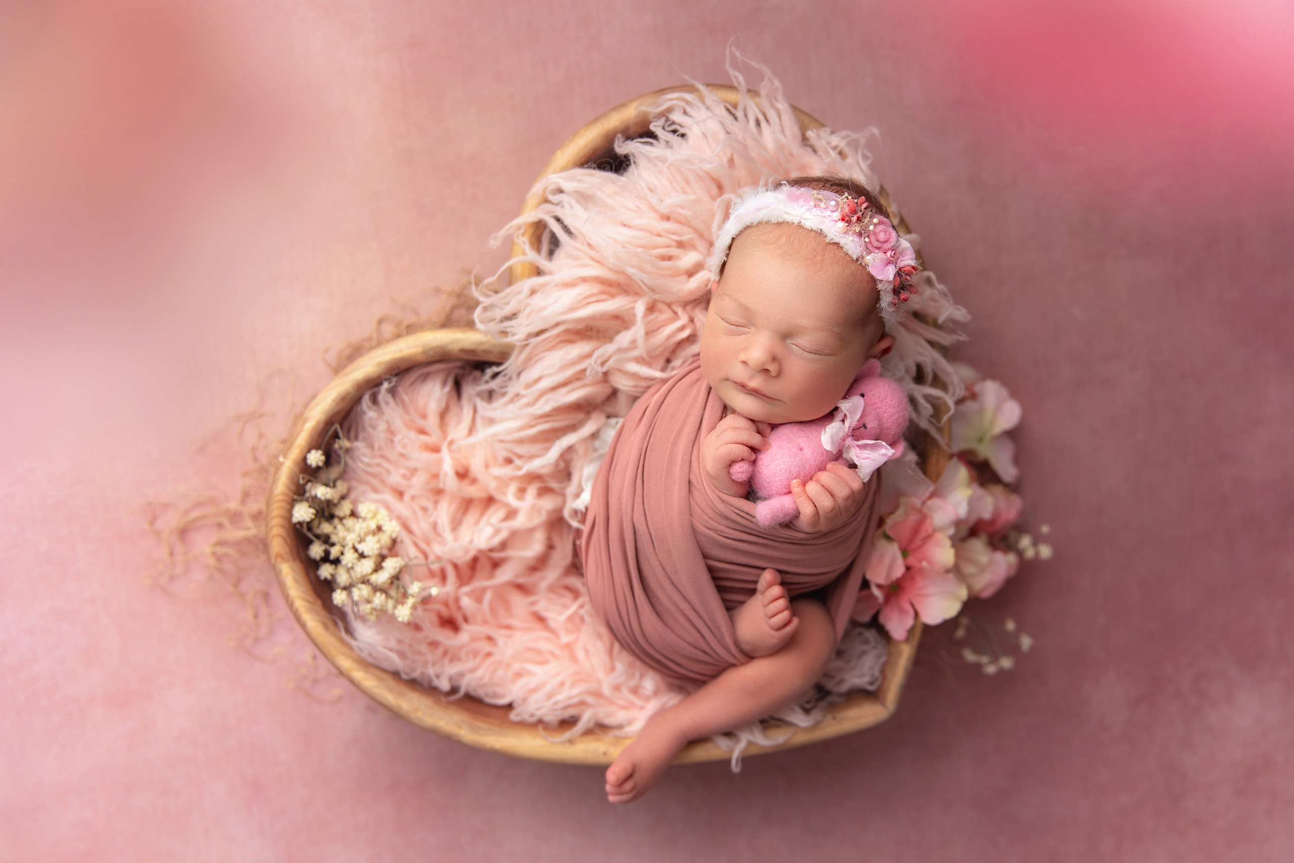 Lovely pink. Фотограф новорожденных, семейный фотограф в Санкт-Петербурге