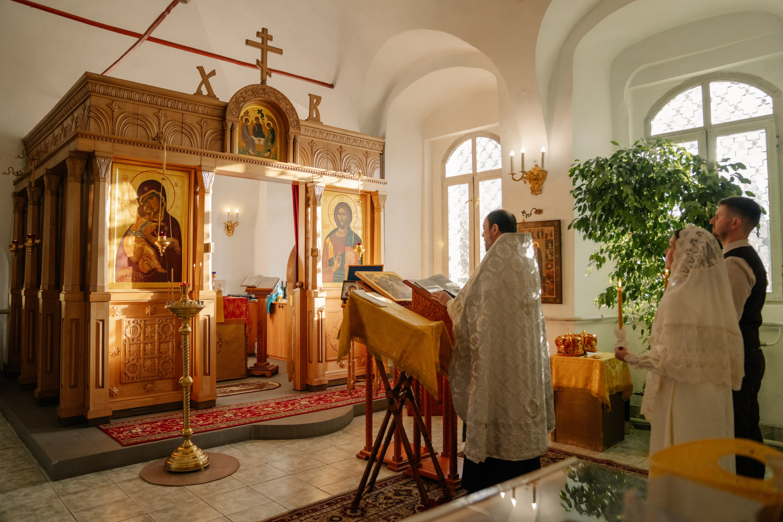 Венчание Олега и Елены. Семейный и детский фотограф Москва Дарья Бугра