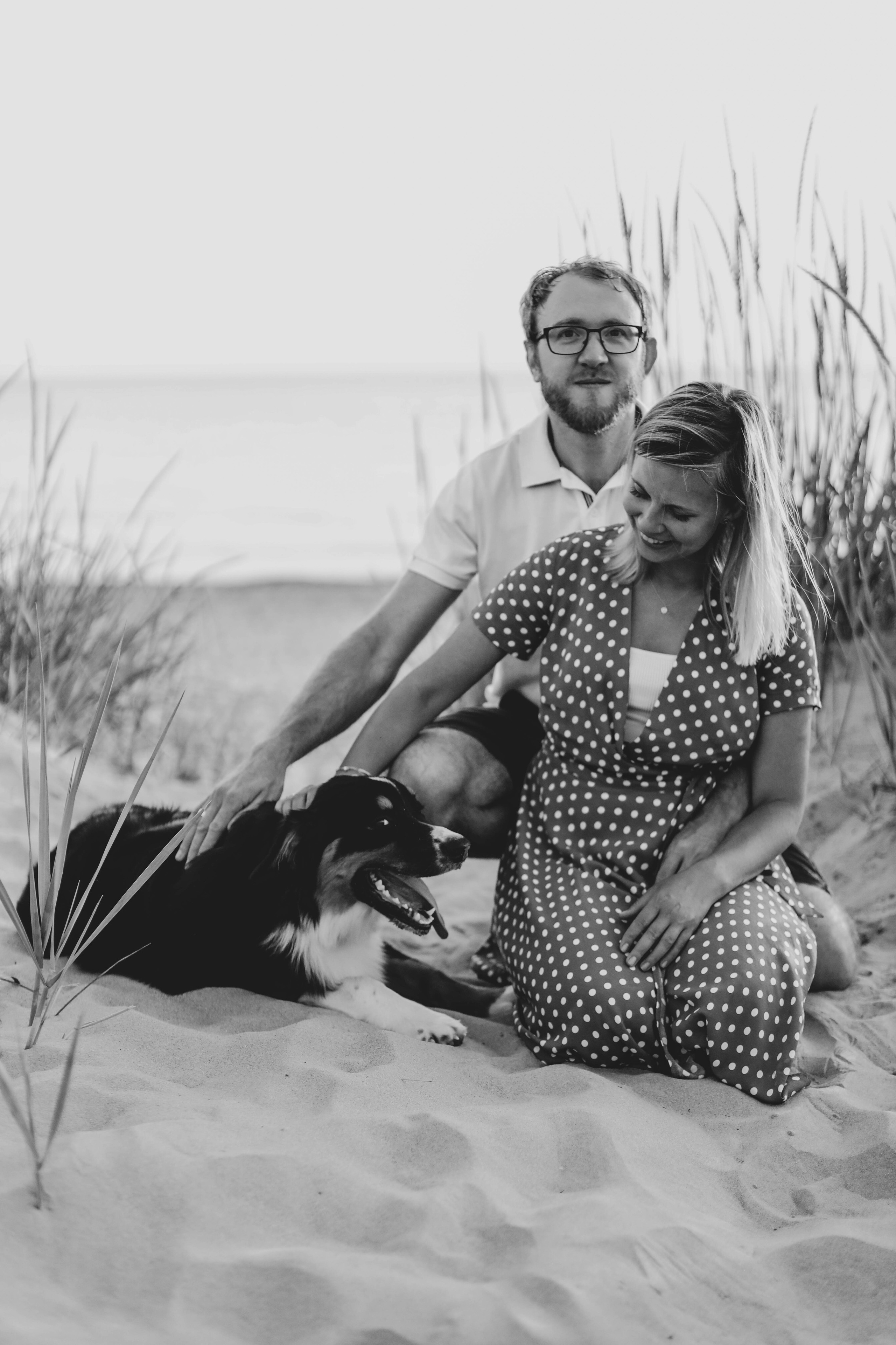 Юля, Женя и Гром. Семейный фотограф Анапа