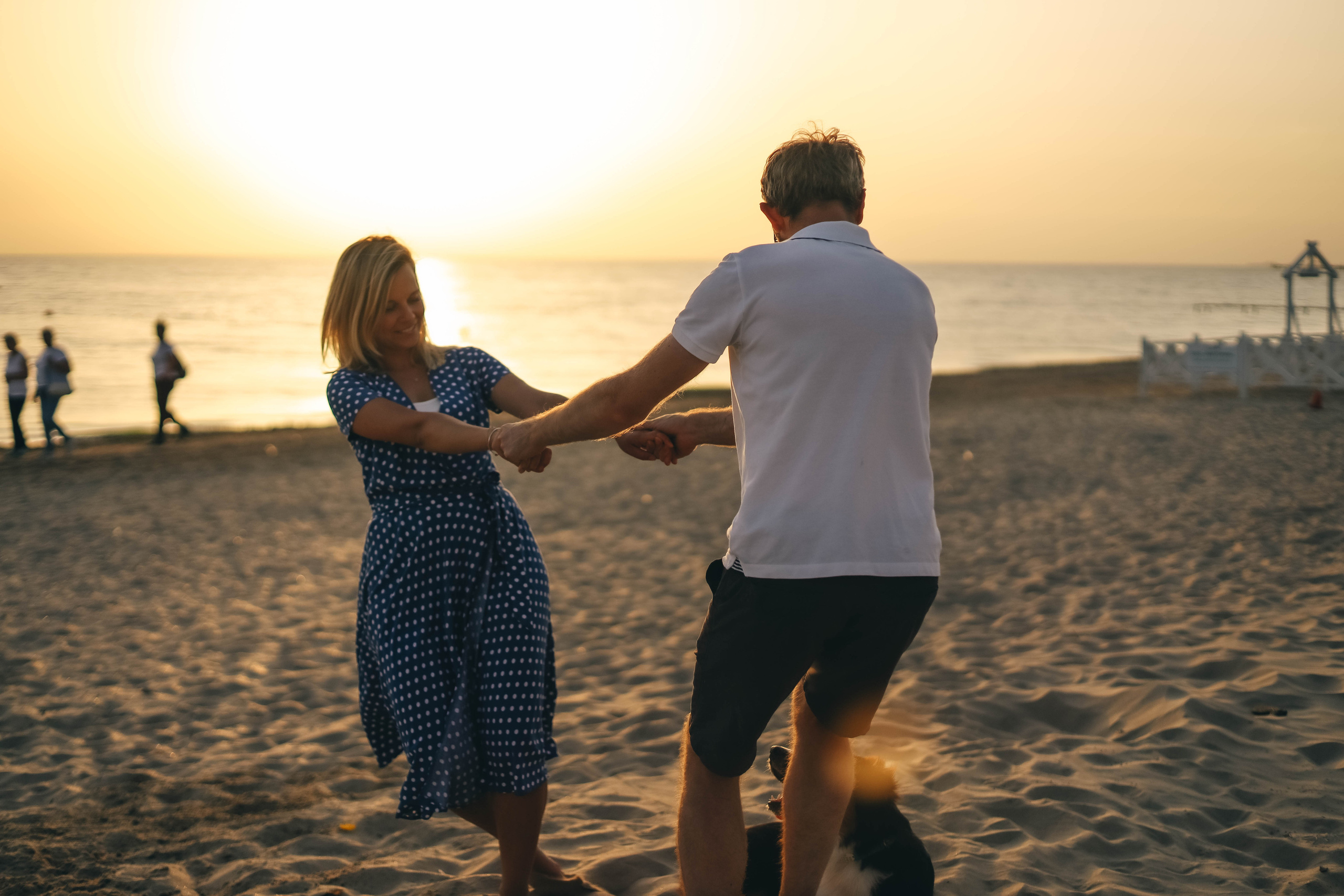 Юля, Женя и Гром. Семейный фотограф Анапа