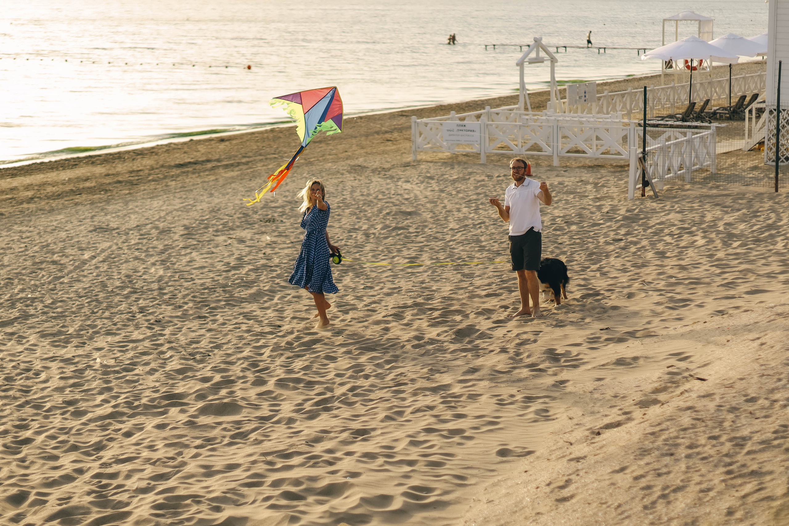 Юля, Женя и Гром. Семейный фотограф Анапа