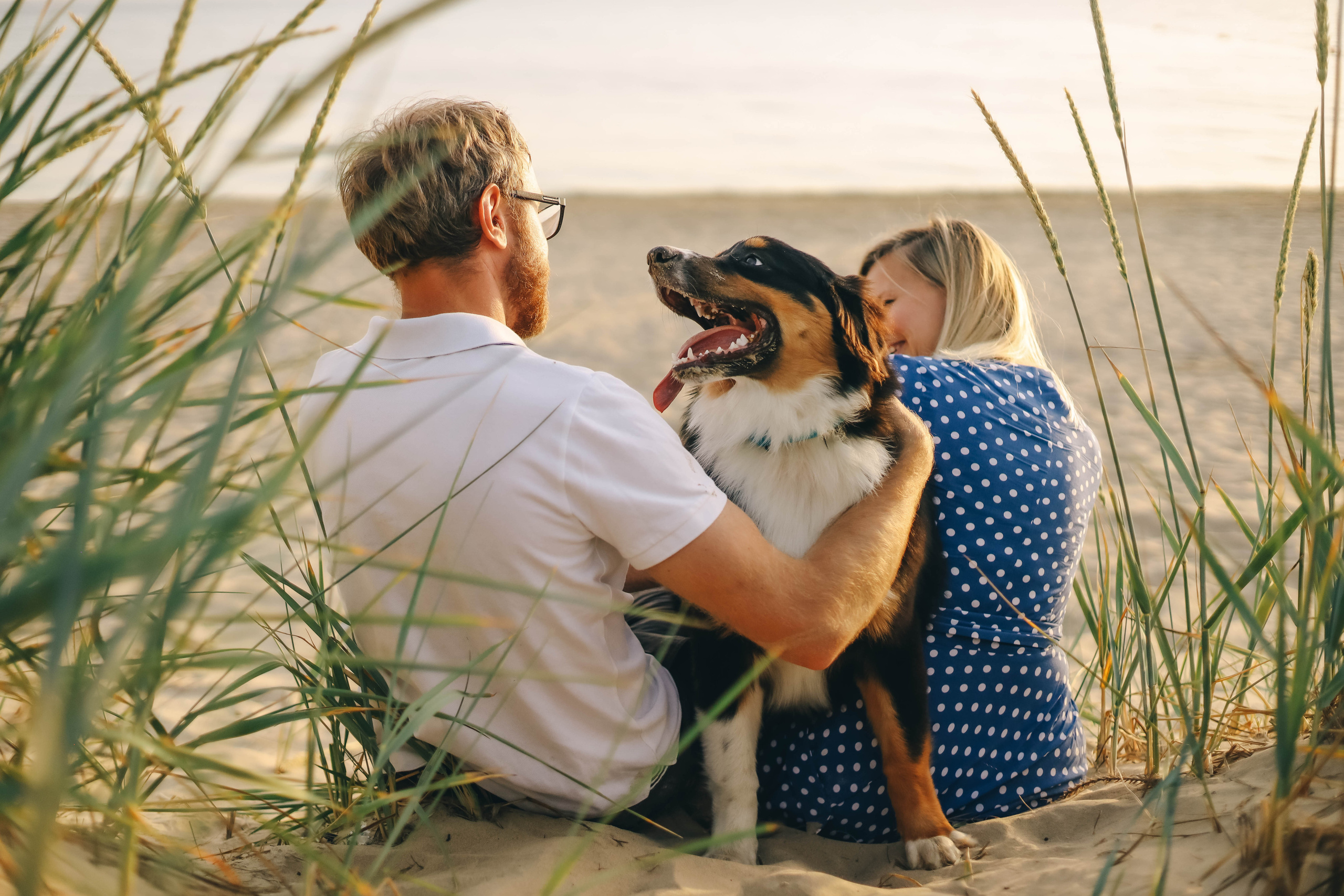 Юля, Женя и Гром. Семейный фотограф Анапа