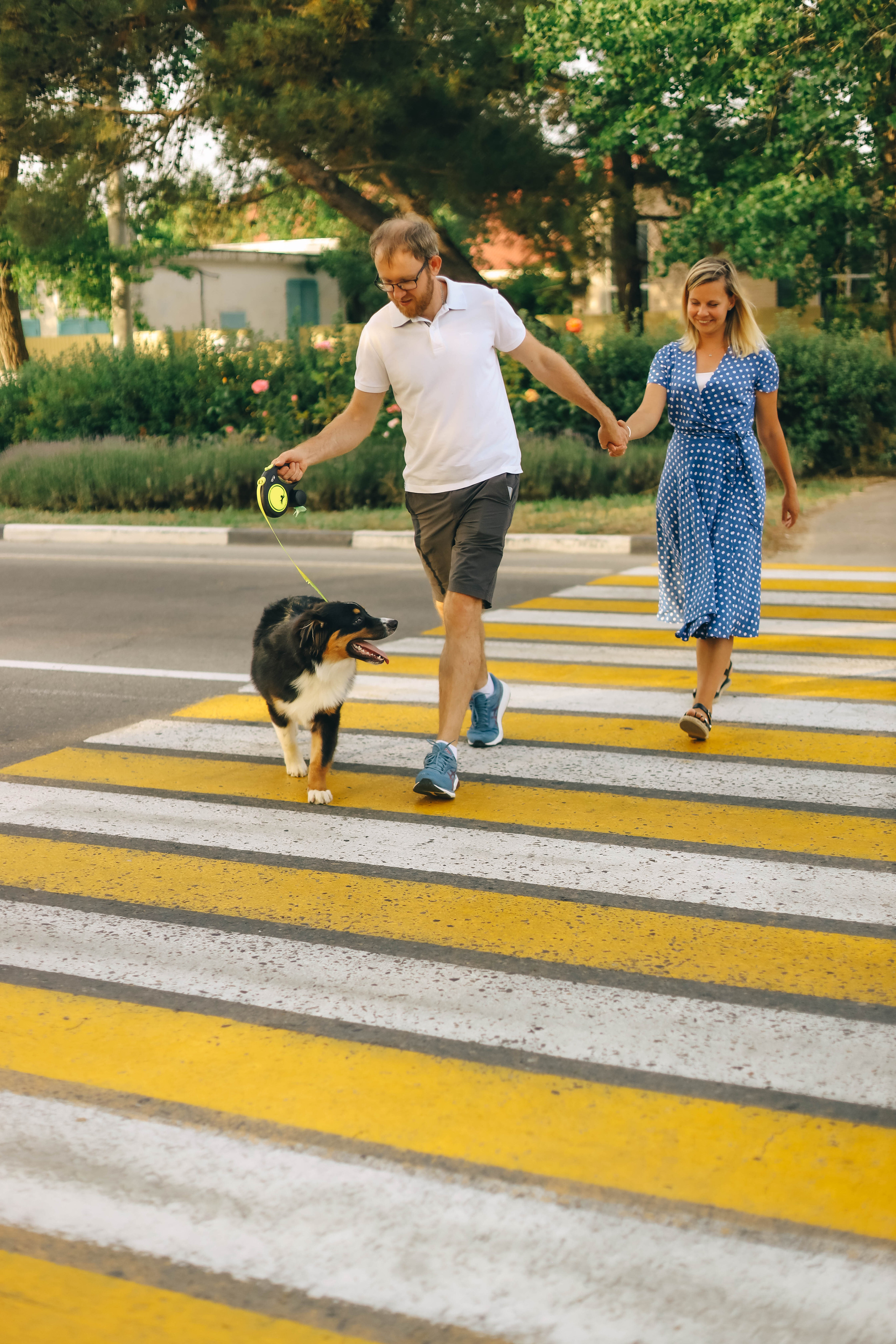 Юля, Женя и Гром. Семейный фотограф Анапа