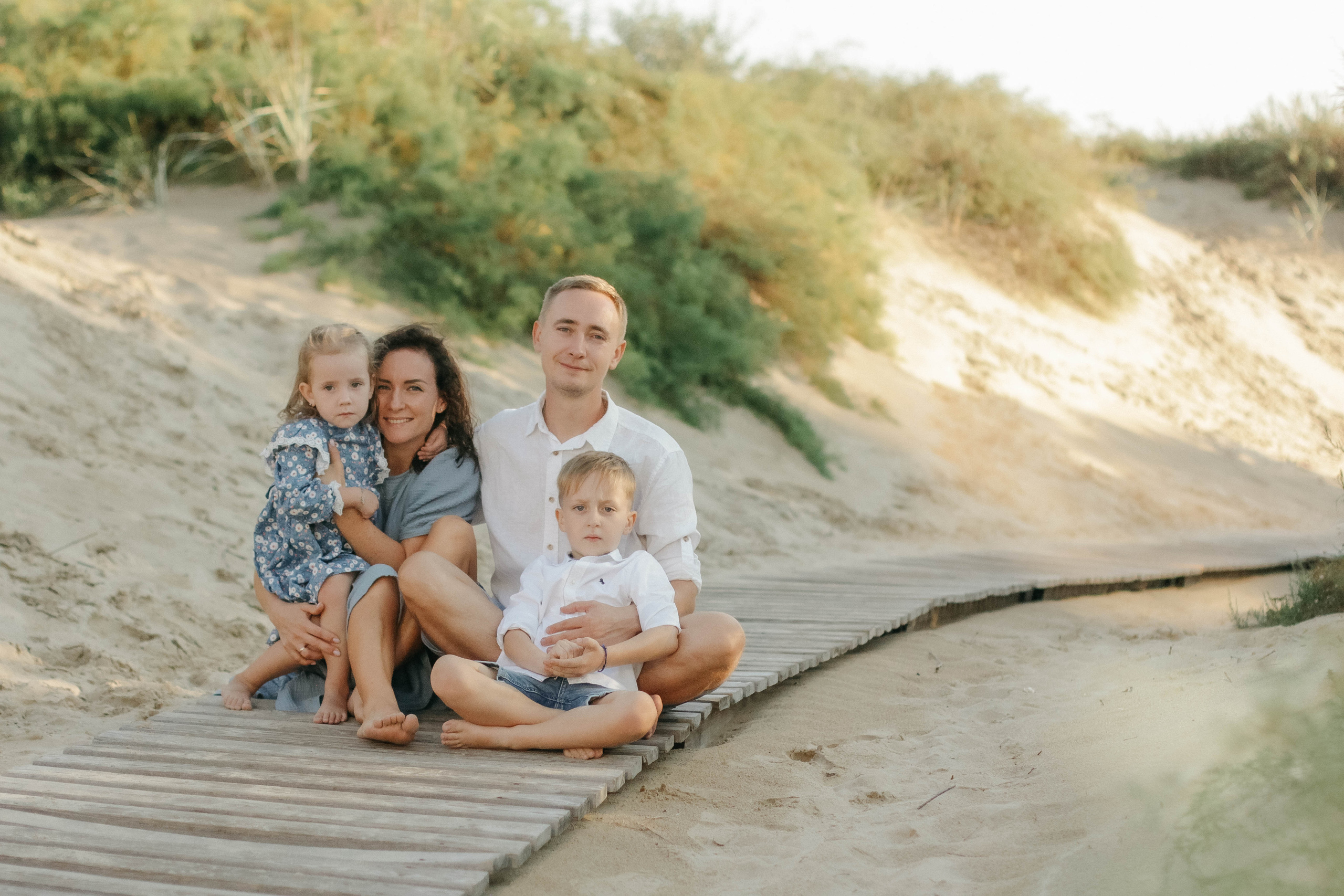 Вера, Алексей, Лев и Даша. Семейный фотограф Анапа