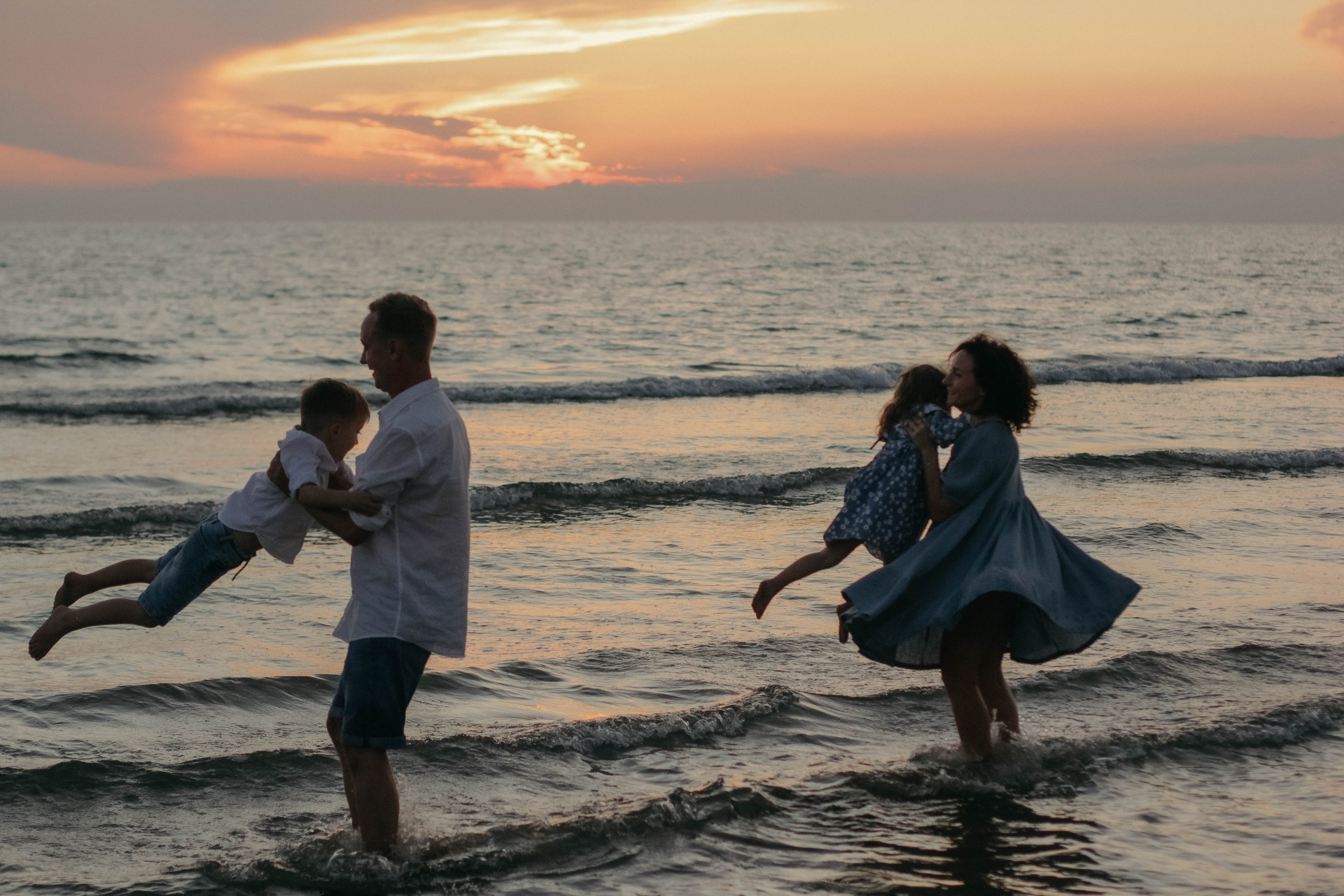 Вера, Алексей, Лев и Даша. Семейный фотограф Анапа