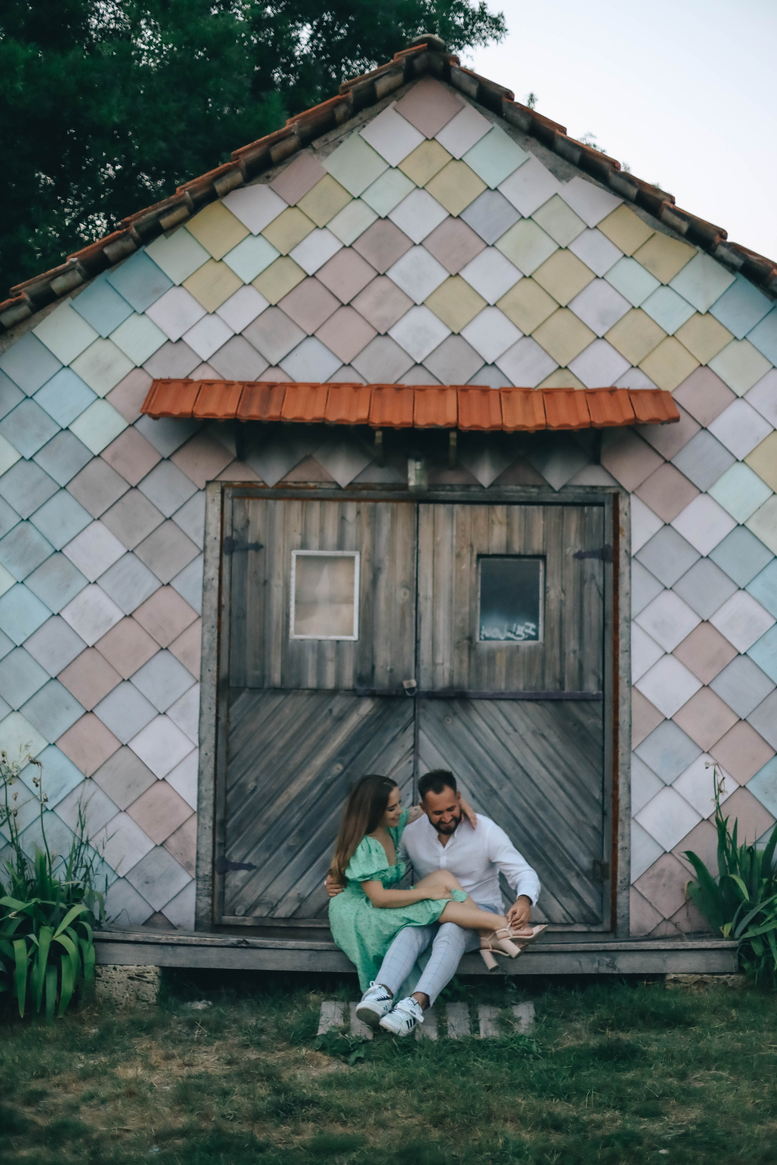 Юля и Слава в Мейзон. Семейный фотограф Анапа