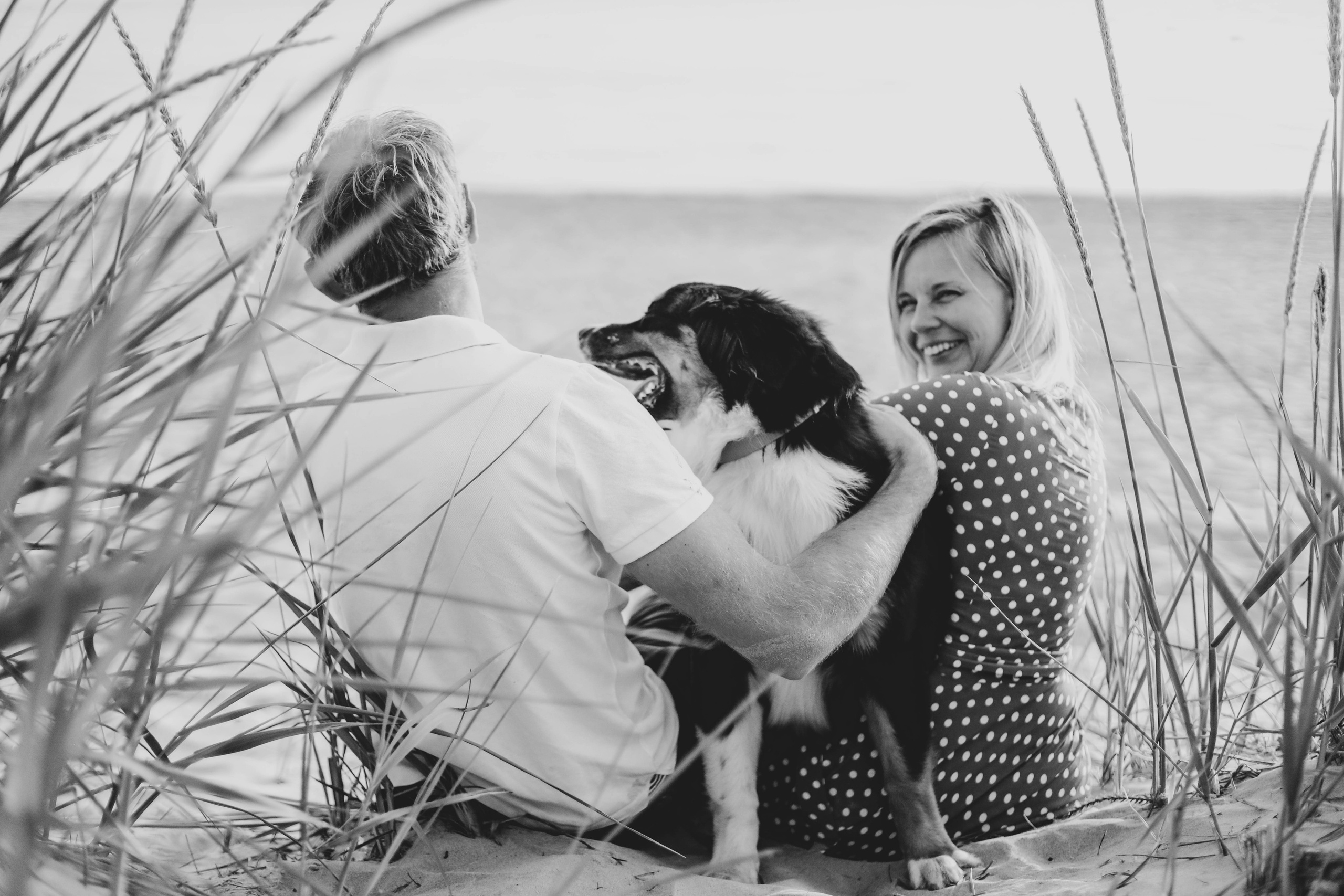 Юля, Женя и Гром. Семейный фотограф Анапа