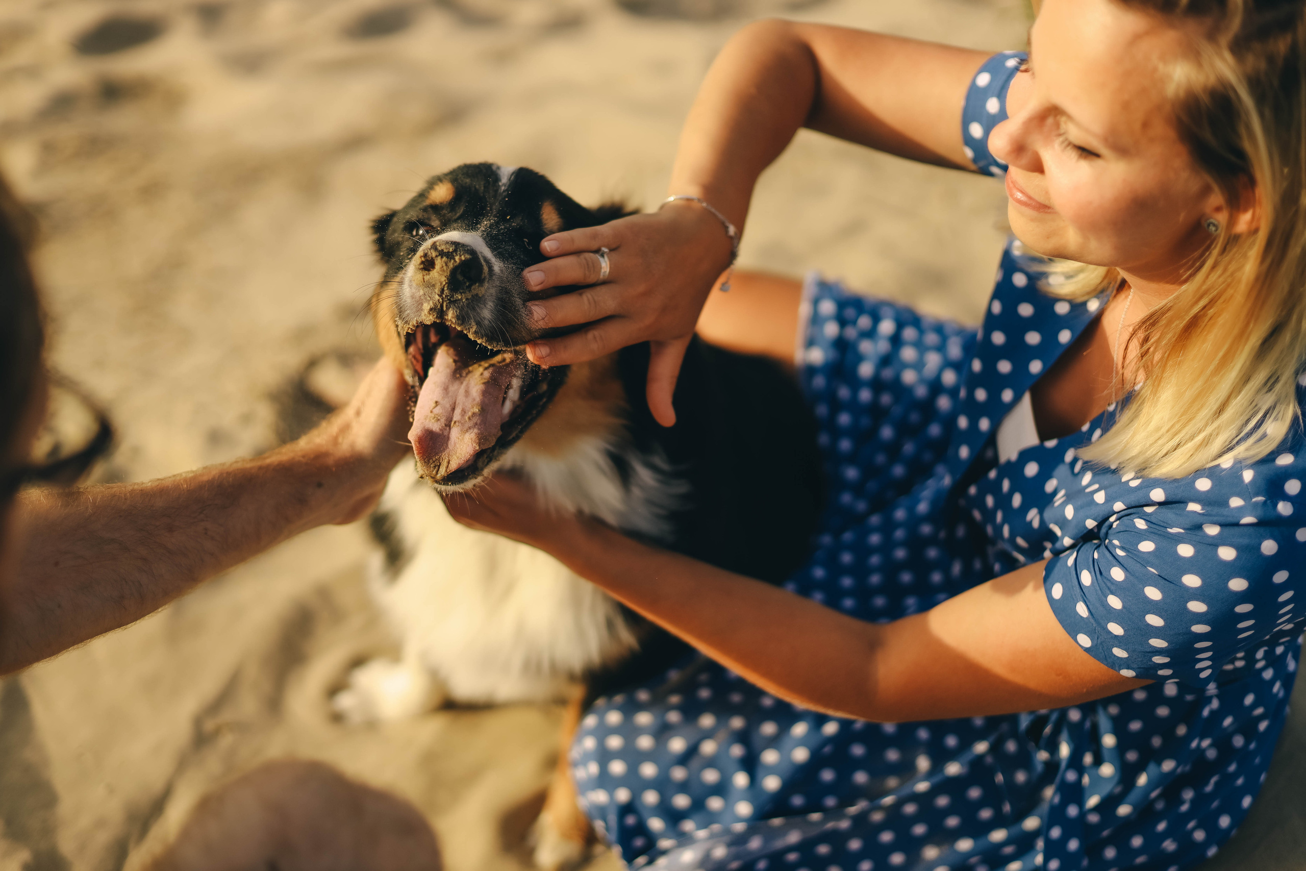 Юля, Женя и Гром. Семейный фотограф Анапа