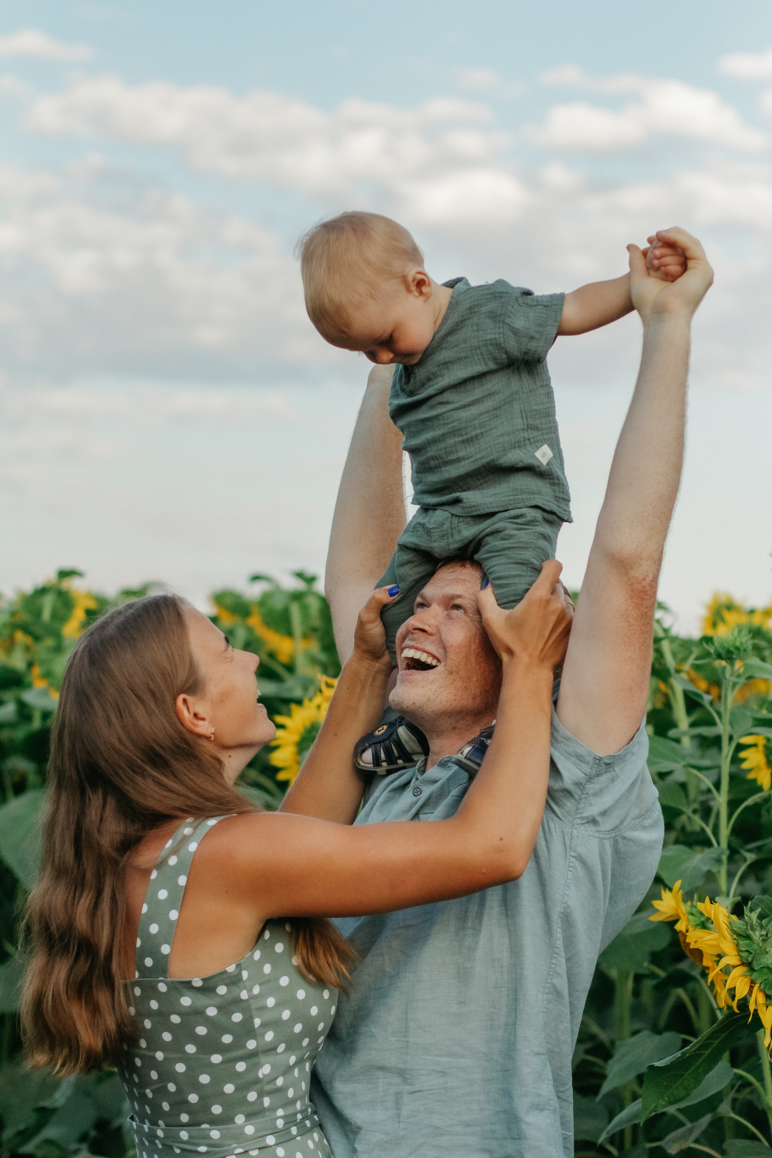 Яна, Артем и Тимоша. Семейный фотограф Анапа