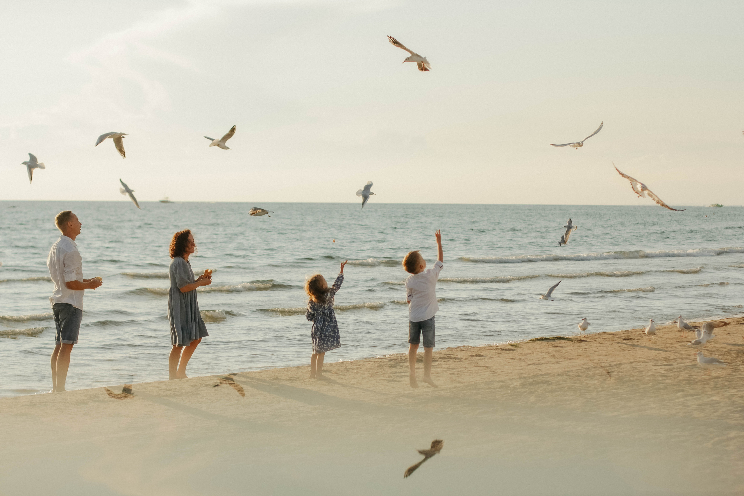 Вера, Алексей, Лев и Даша. Семейный фотограф Анапа