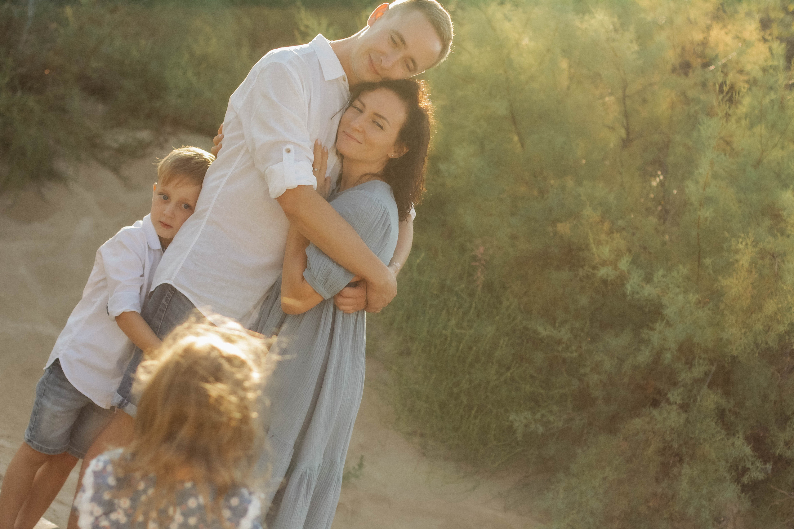 Вера, Алексей, Лев и Даша. Семейный фотограф Анапа