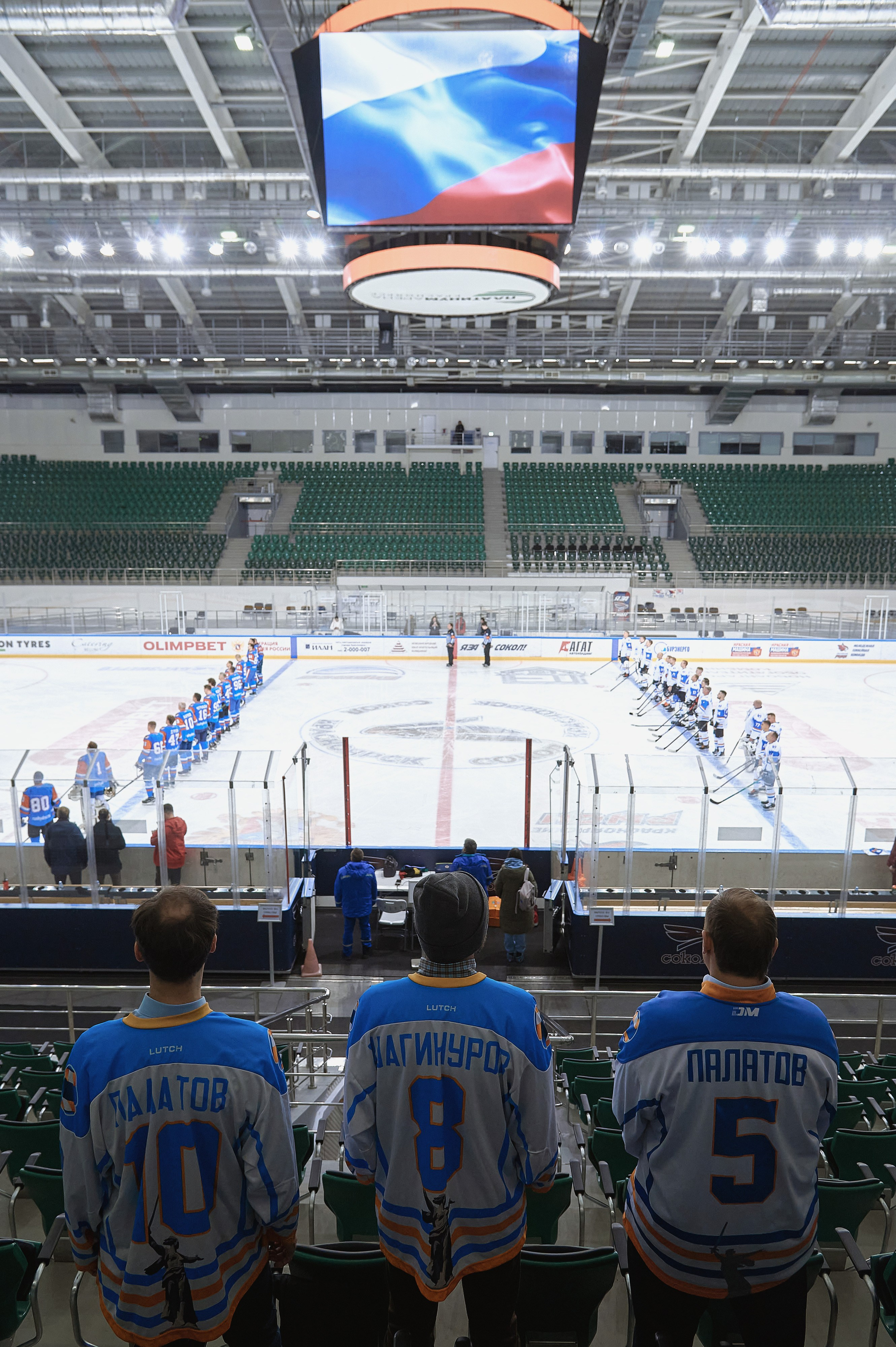 Платинум Арена — Хоккей — РусГидро. Фотограф Яковлев Роман — Красноярск