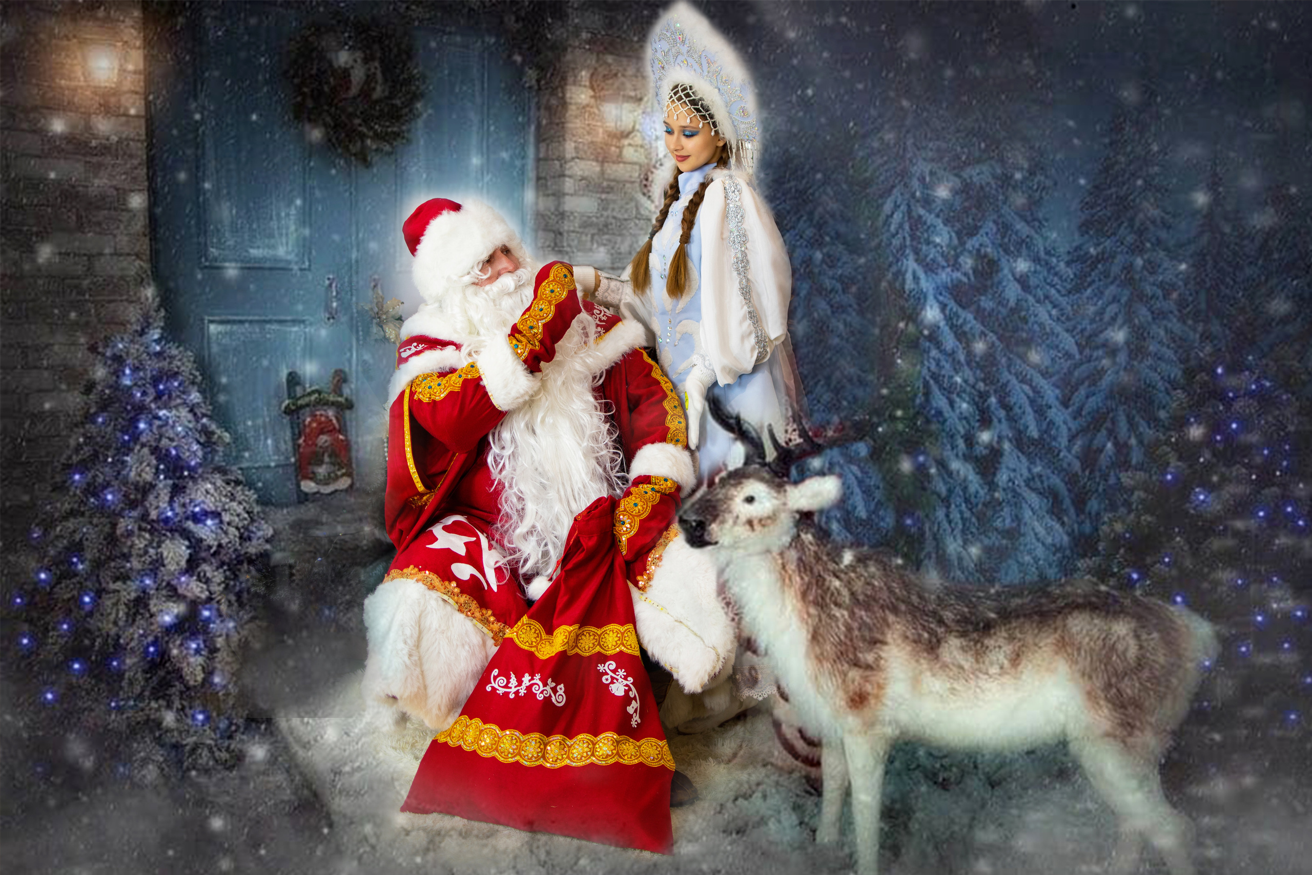 Дед Мороз и Снегурочка. Семейный и свадебный фотограф в Феодосии и Коктебеле