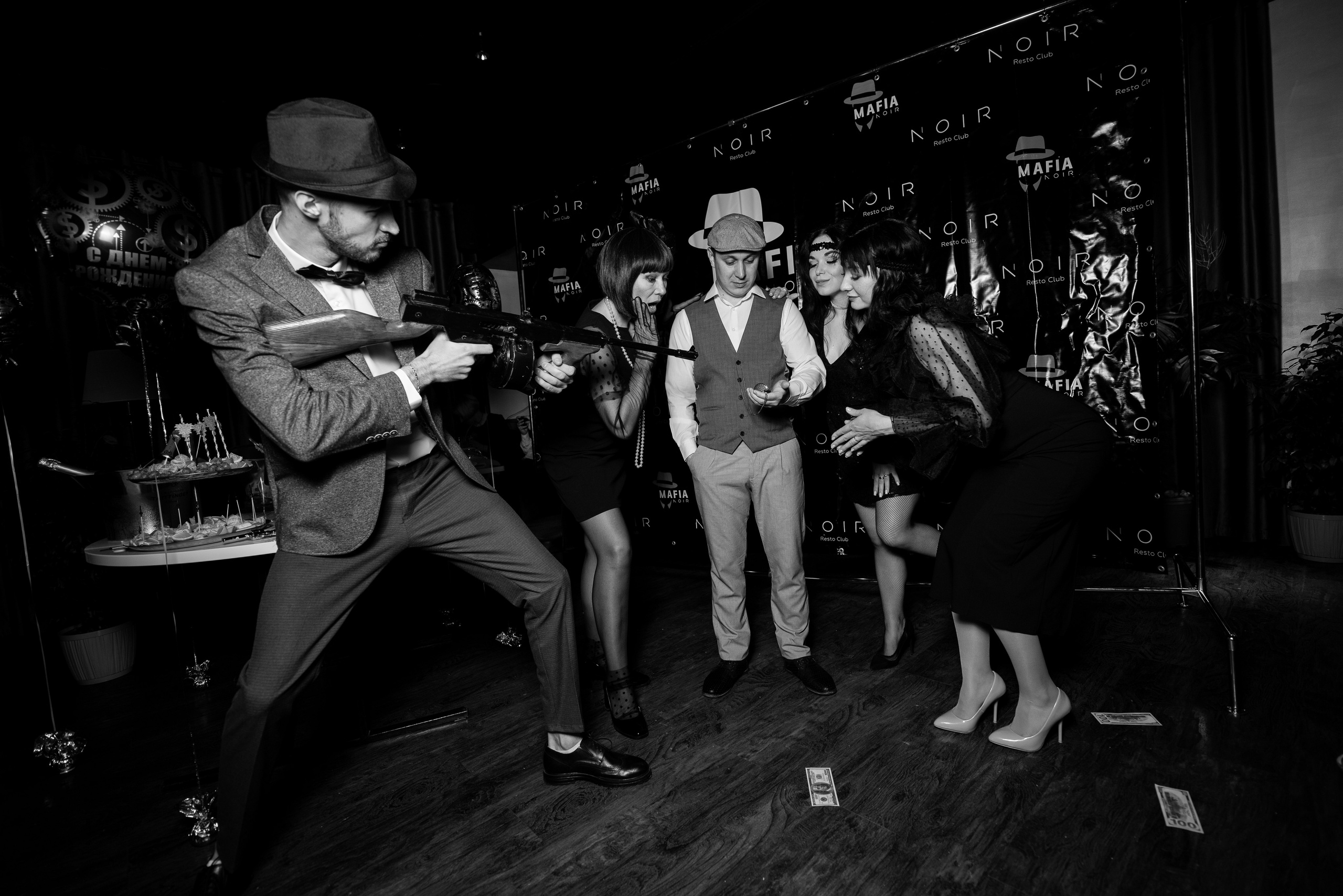 Гангстерская вечеринка. Семейный и свадебный фотограф в Феодосии и Коктебеле