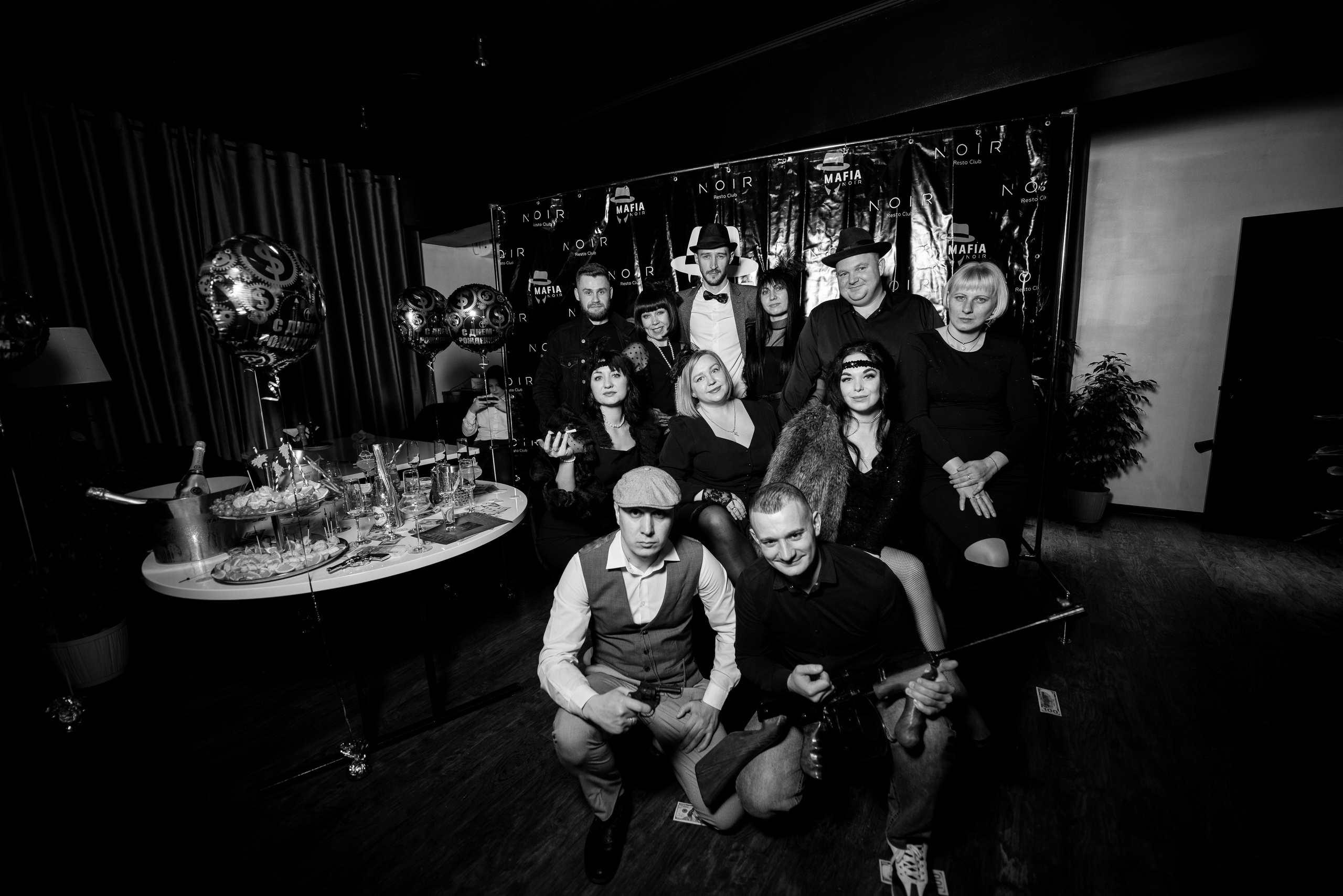 Гангстерская вечеринка. Семейный и свадебный фотограф в Феодосии и Коктебеле