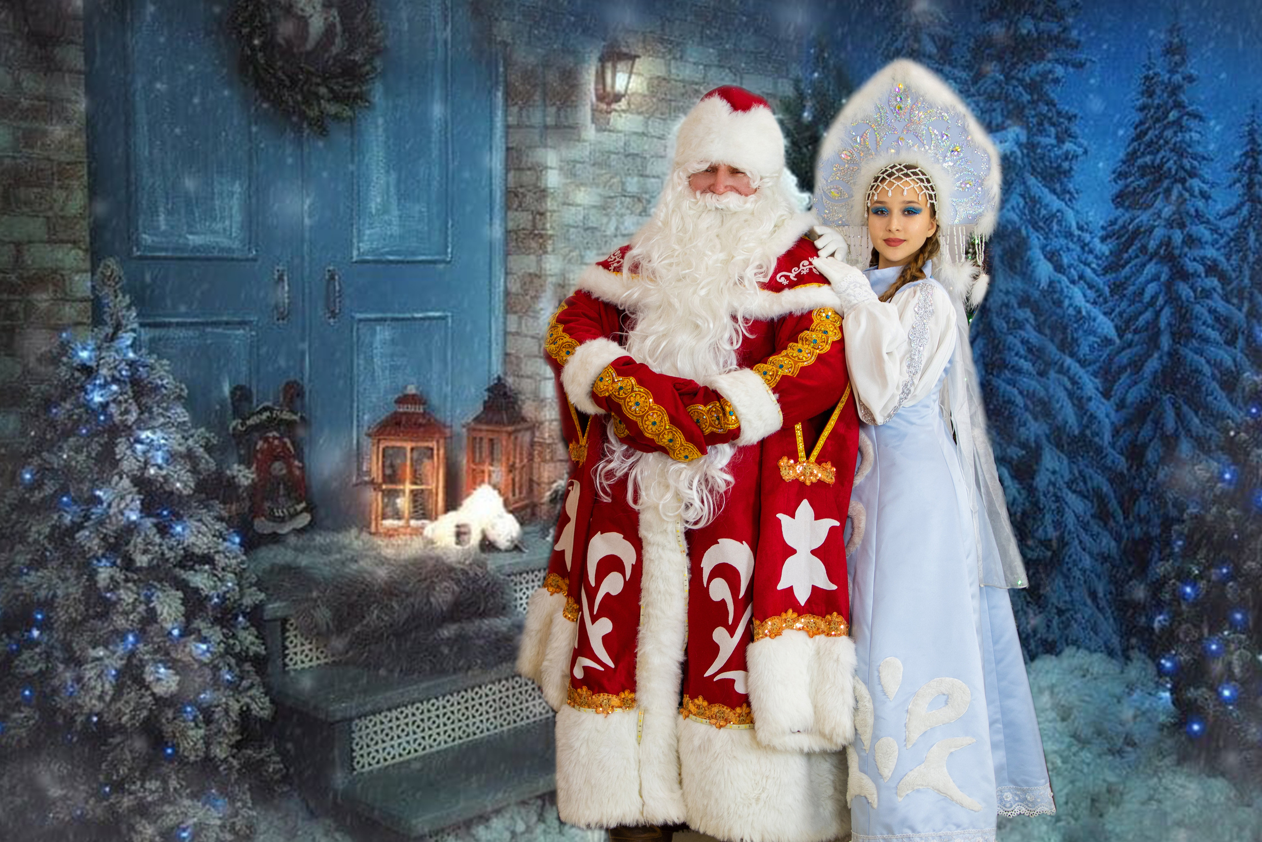 Дед Мороз и Снегурочка. Семейный и свадебный фотограф в Феодосии и Коктебеле