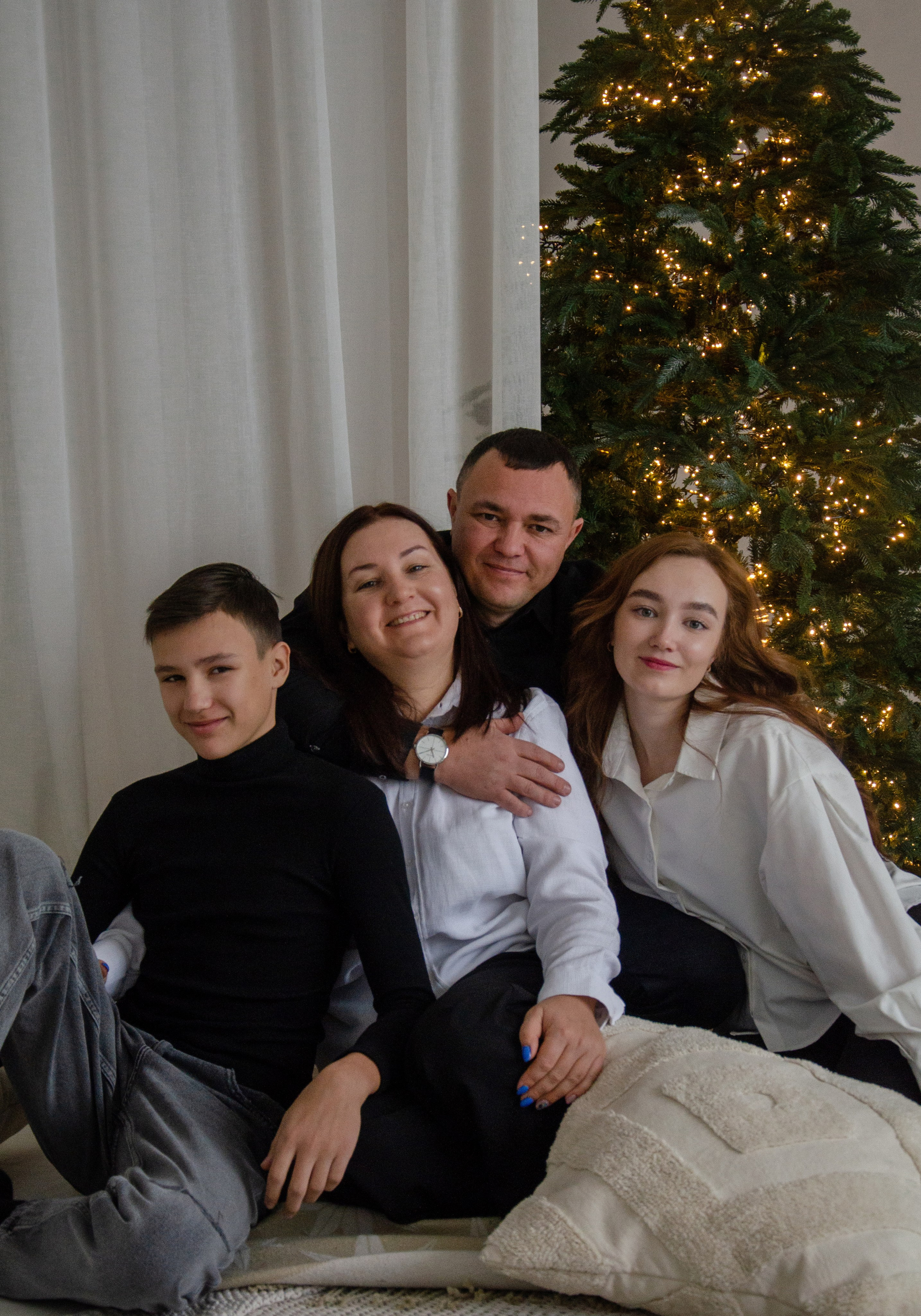 Семья Лестевых, Новый год