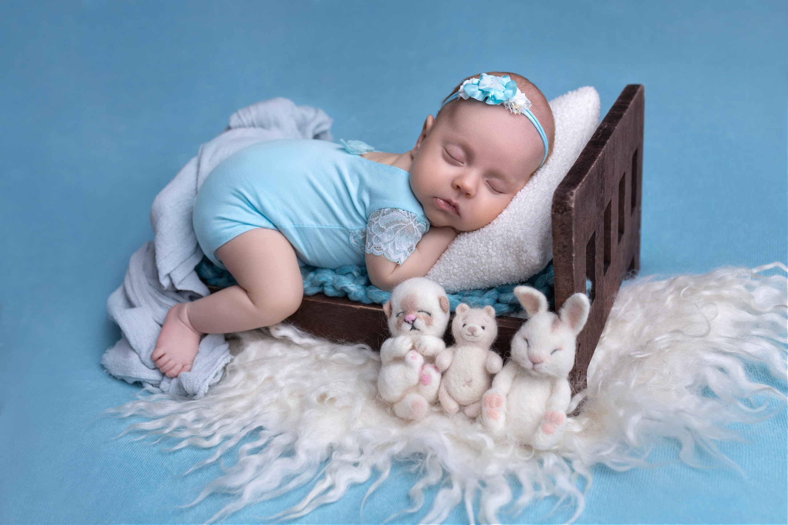 Newborn девочки. Фотограф новорожденных Модяева Ирина