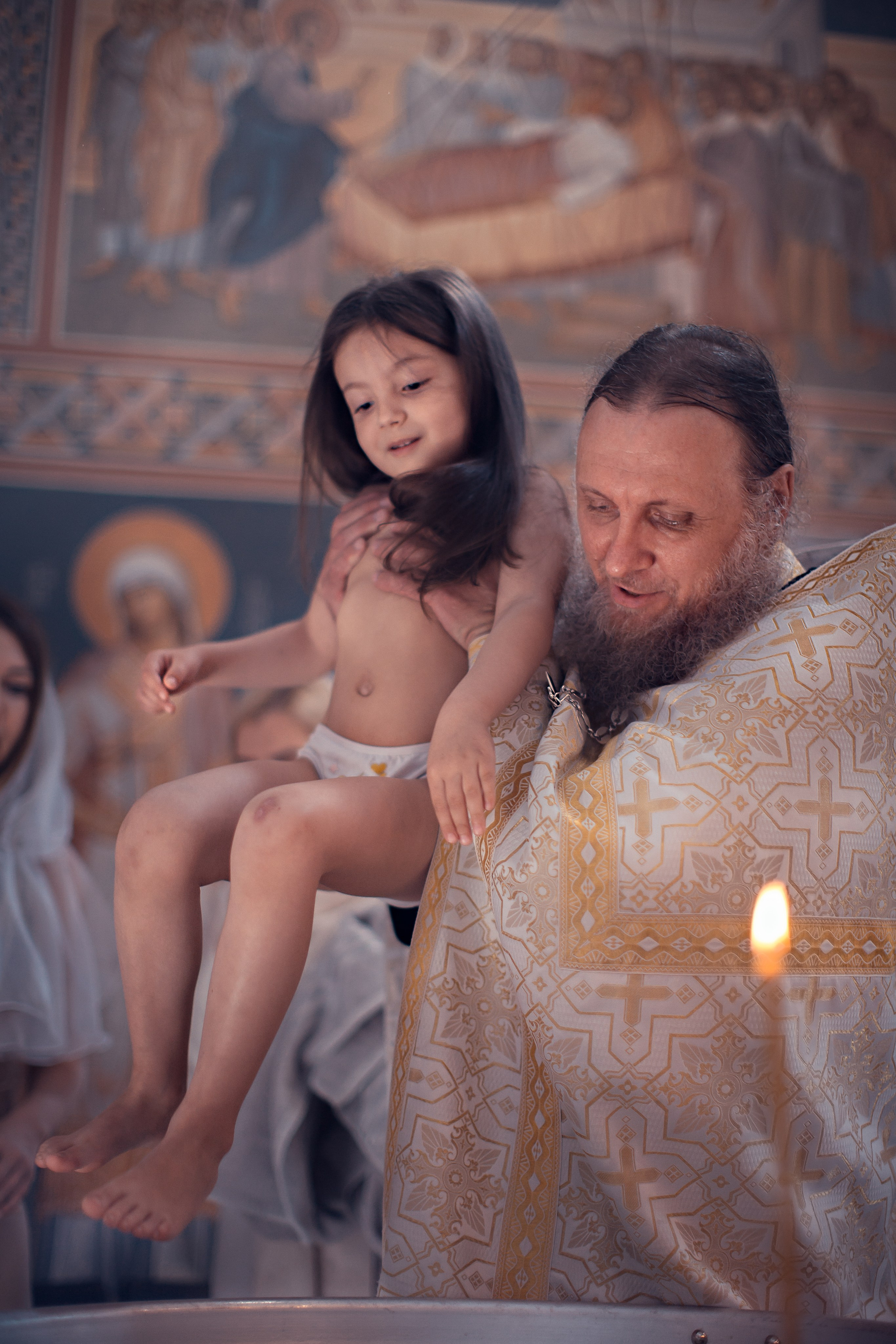 Крещение Ново-Тихвинский монастырь. Главная