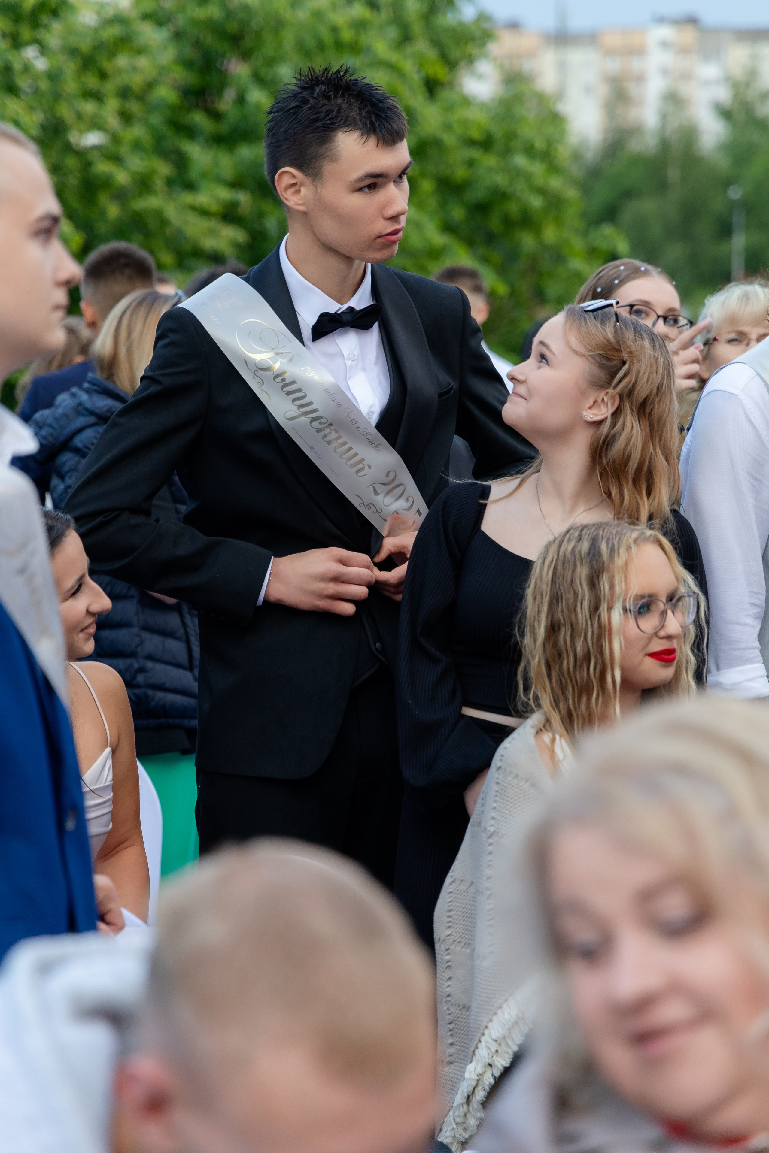 Школьный выпускной 2025 год в Минске, Беларуси. Свадебный фотограф в Минске/Беларуси Сергей Спиридонов