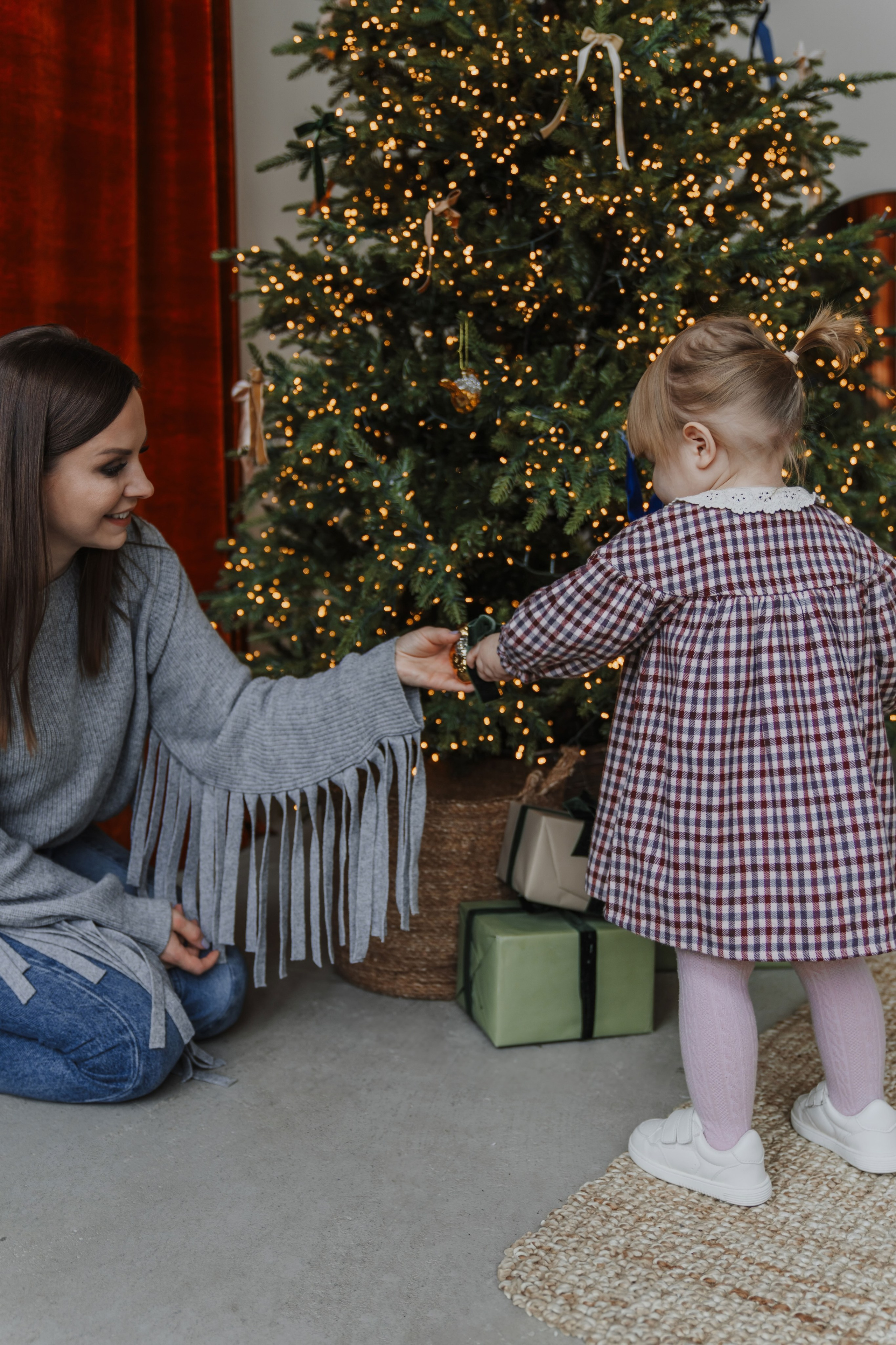 Michail, Ekaterina and Masha. Christmas. Minsk. Olga Modjaro