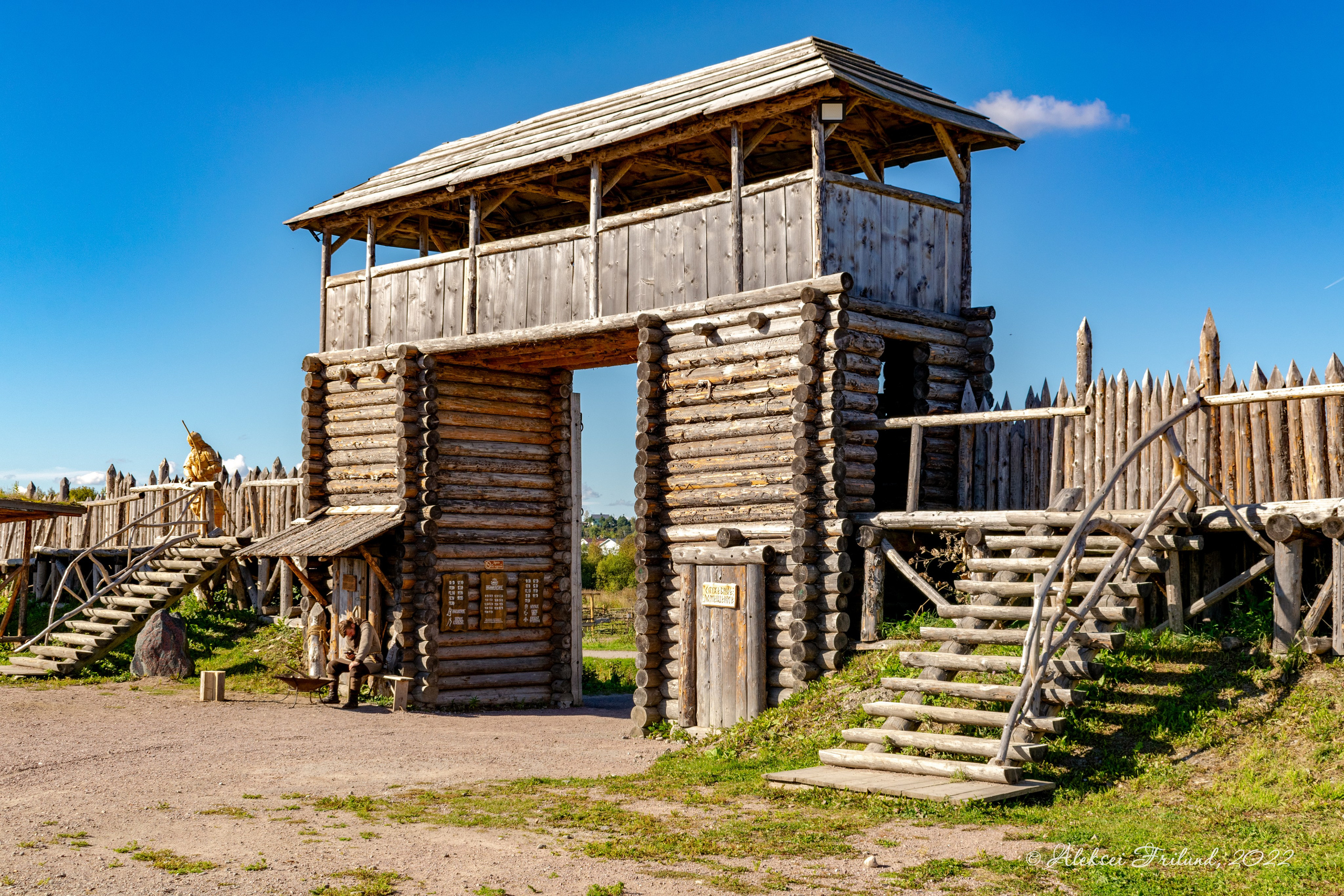 Исторический парк Бастiонъ. Аэросъемка. Фото и Видео в Карелии. Алексей Фрилунд