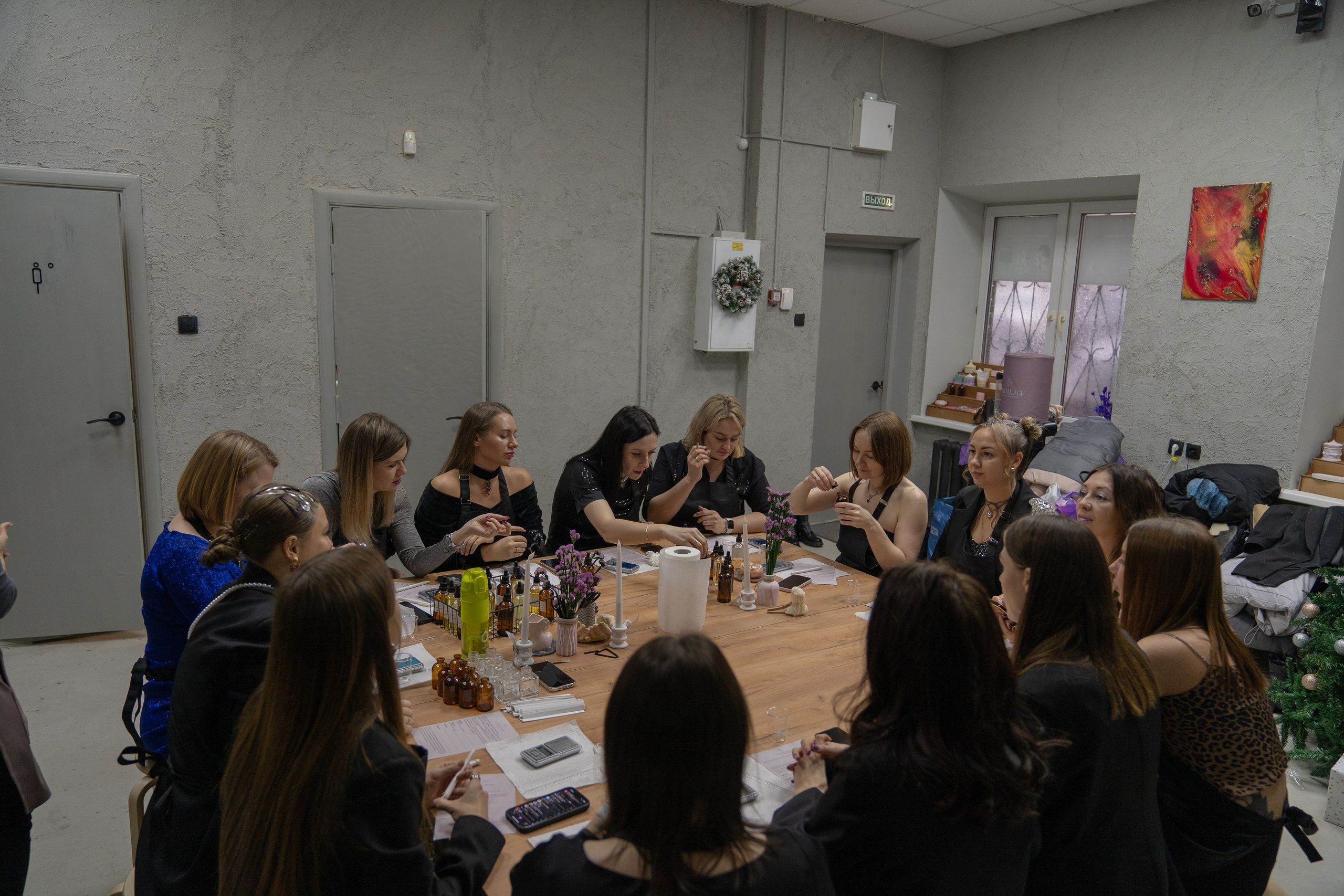 Корпоратив компании NL в студии AROMALAGE Нижний Новгород