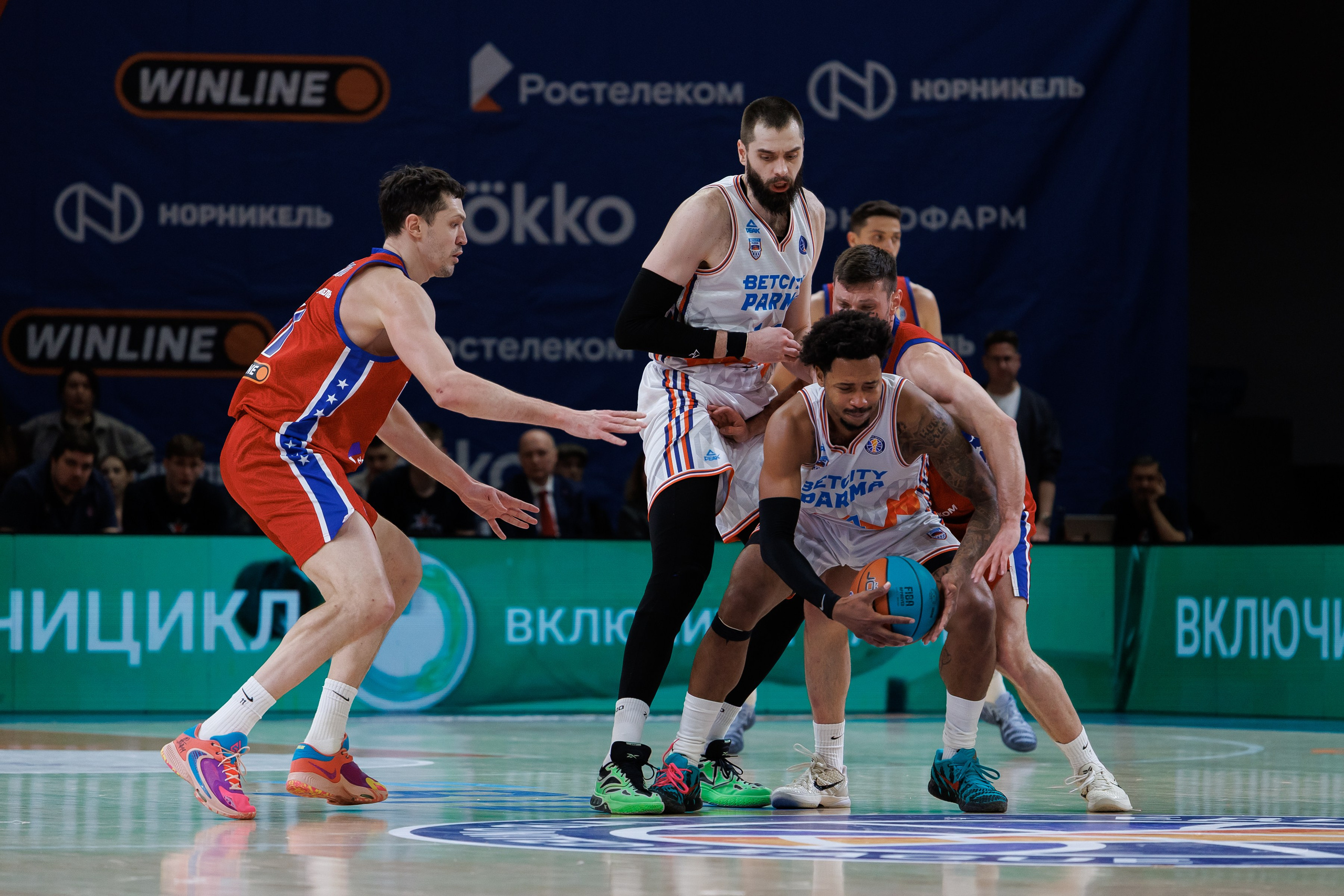 Баскетбол. ЦСКА — ПАРМА