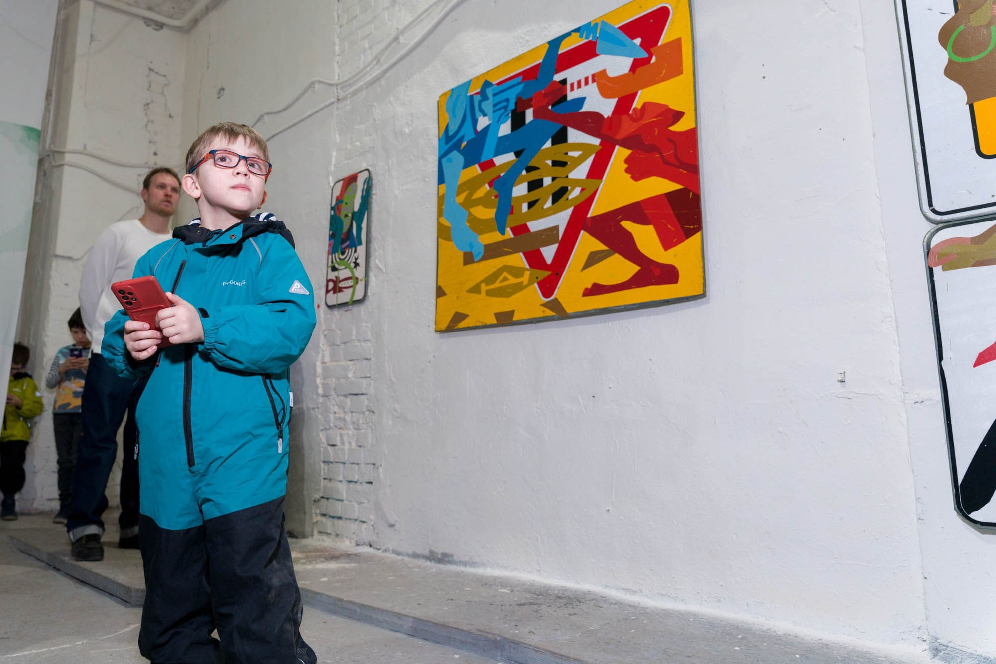 Вернисаж выставки Алексея Бархана @ 10.203. Фотограф Саша Оверчук