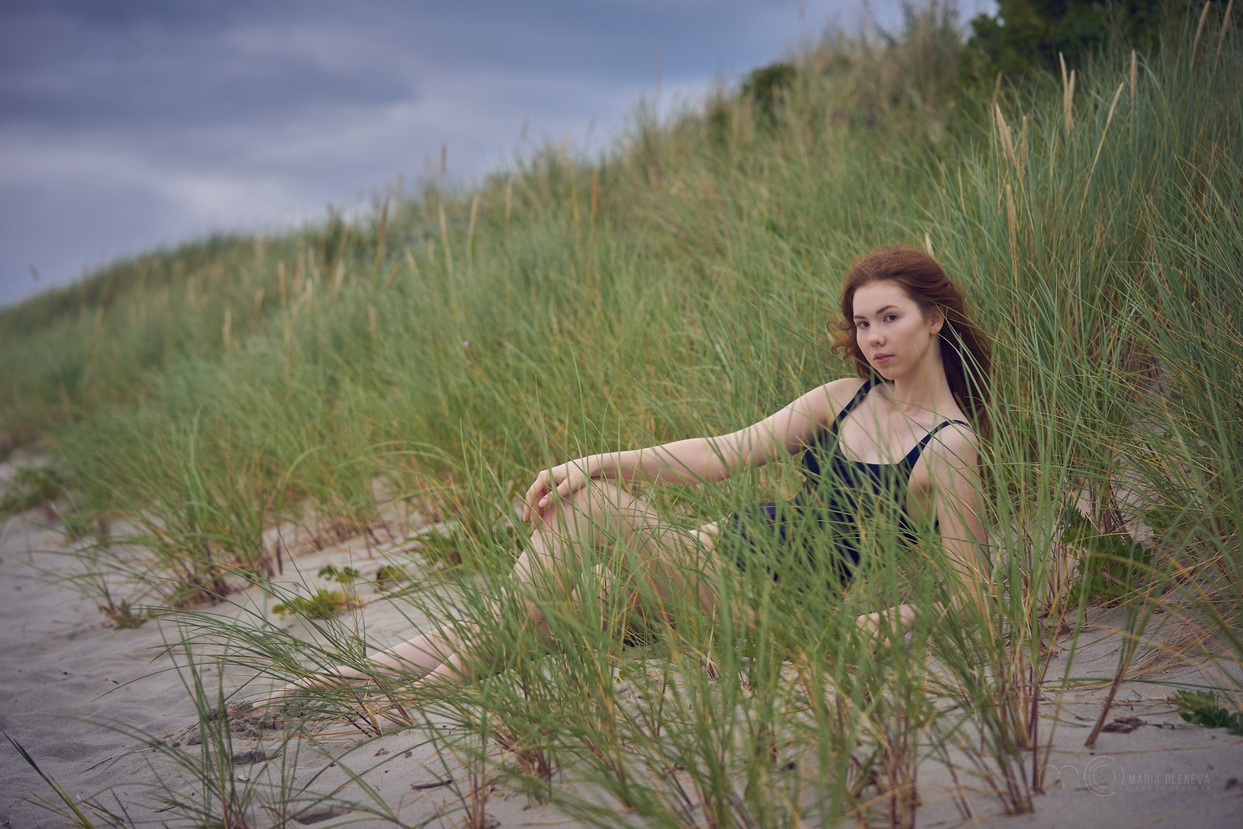 Полина и море. Фотограф Мария Оленева