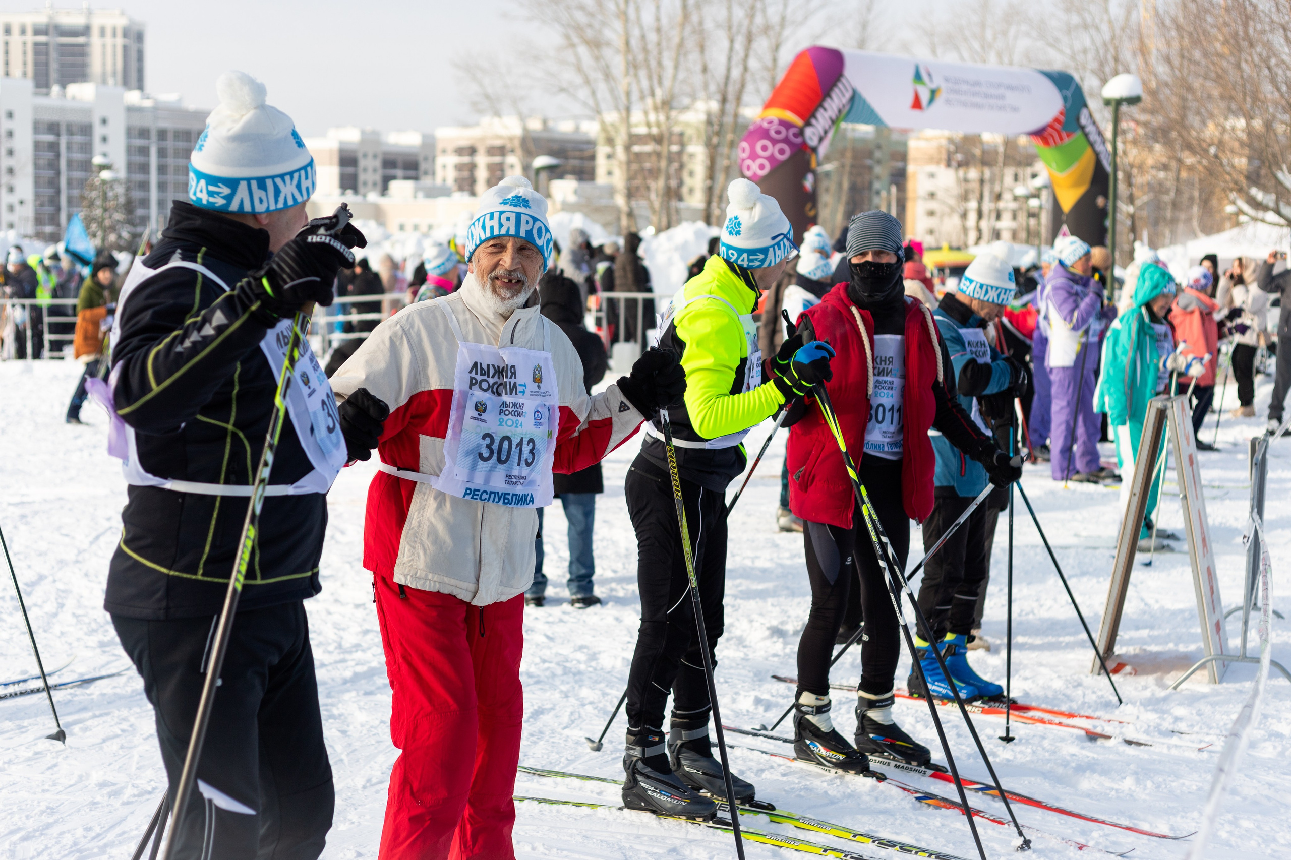 Лыжня России 2024. Портретный и репортажный фотограф Елизавета Рудовская|Казань