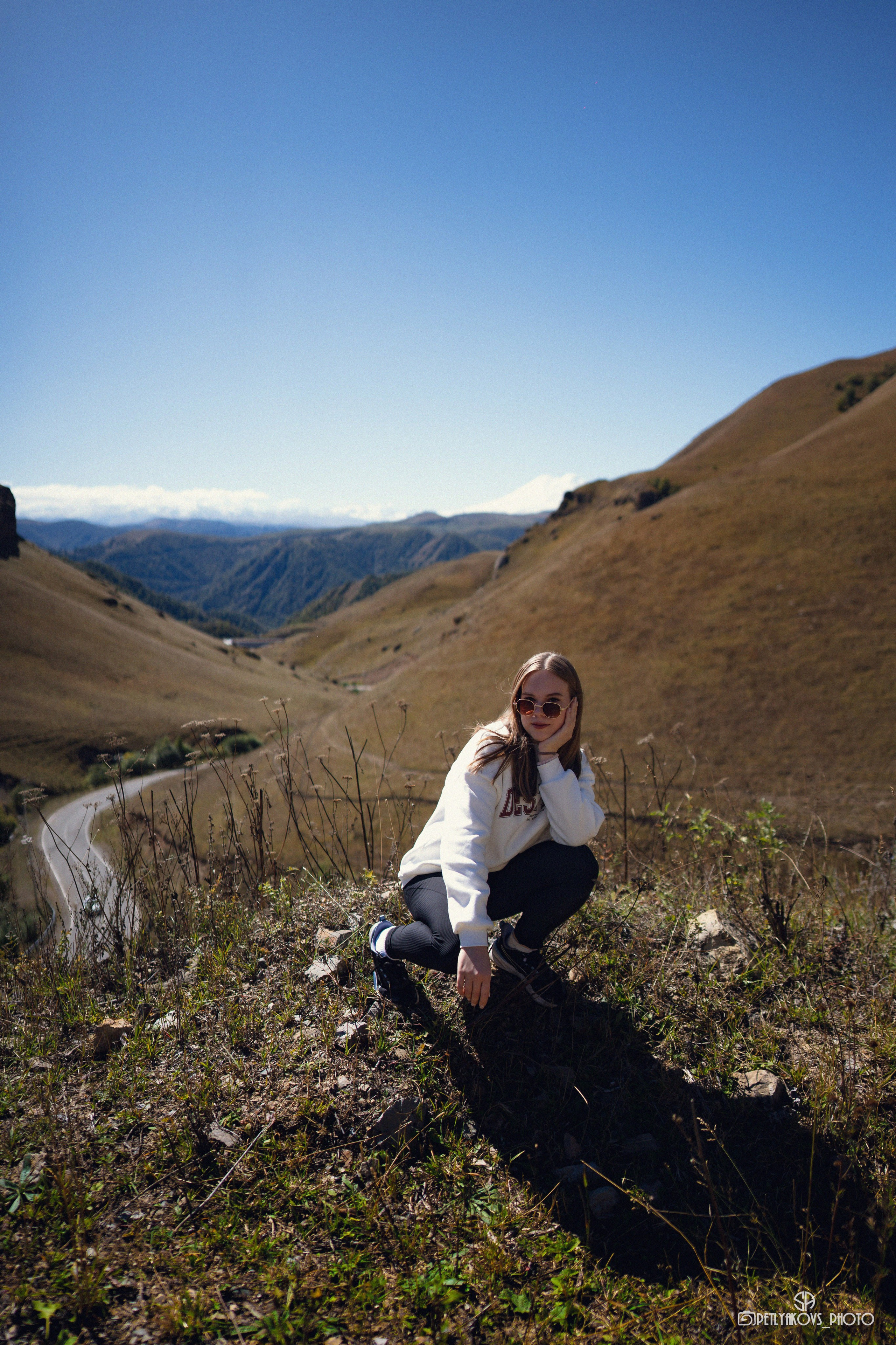 Photographer in the mountains