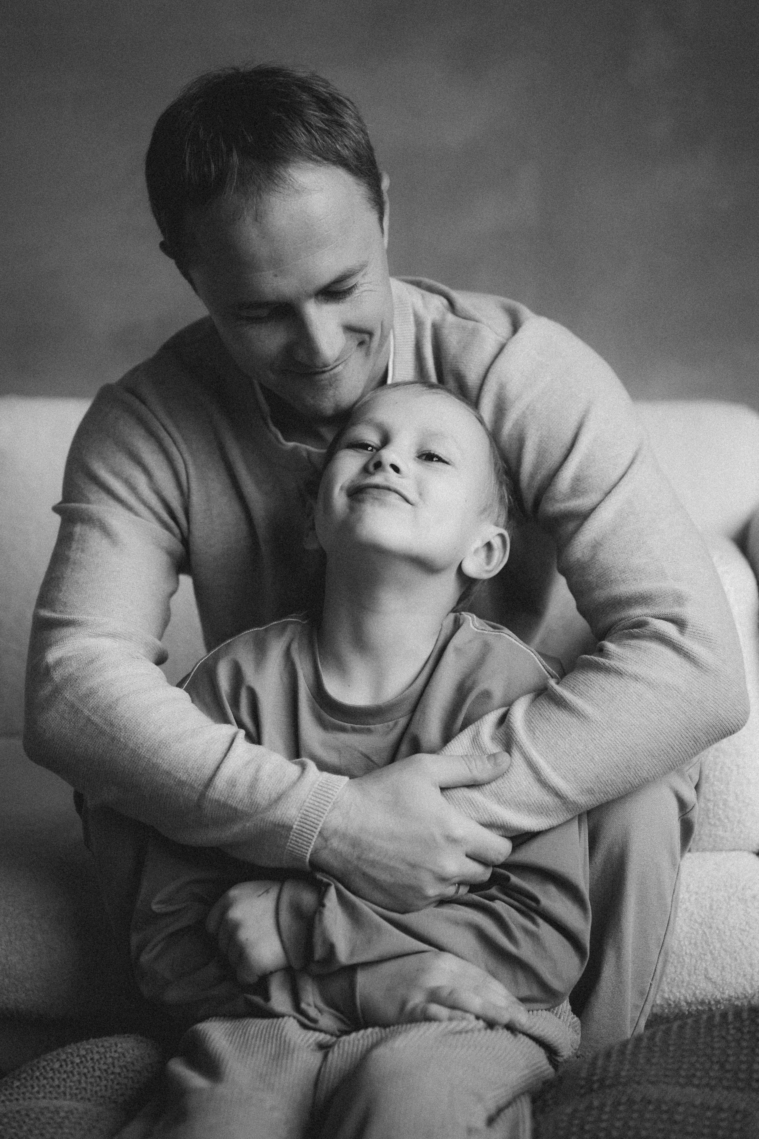 Максим, Света, Никита и Даша. Семейный фотограф • Домашние съемки в Нижнем Новгороде