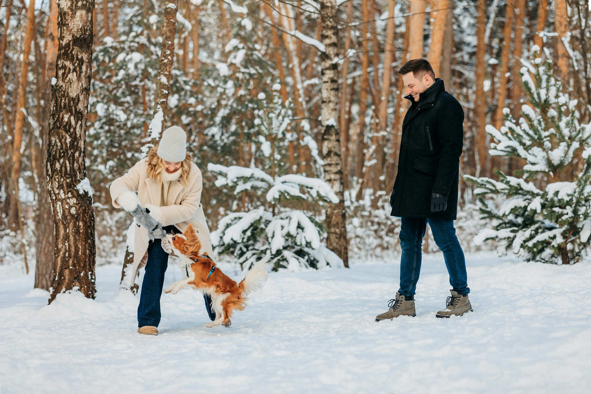 Юля, Илья и Майкл. Фотограф-анималист Елена Радченко, Москва
