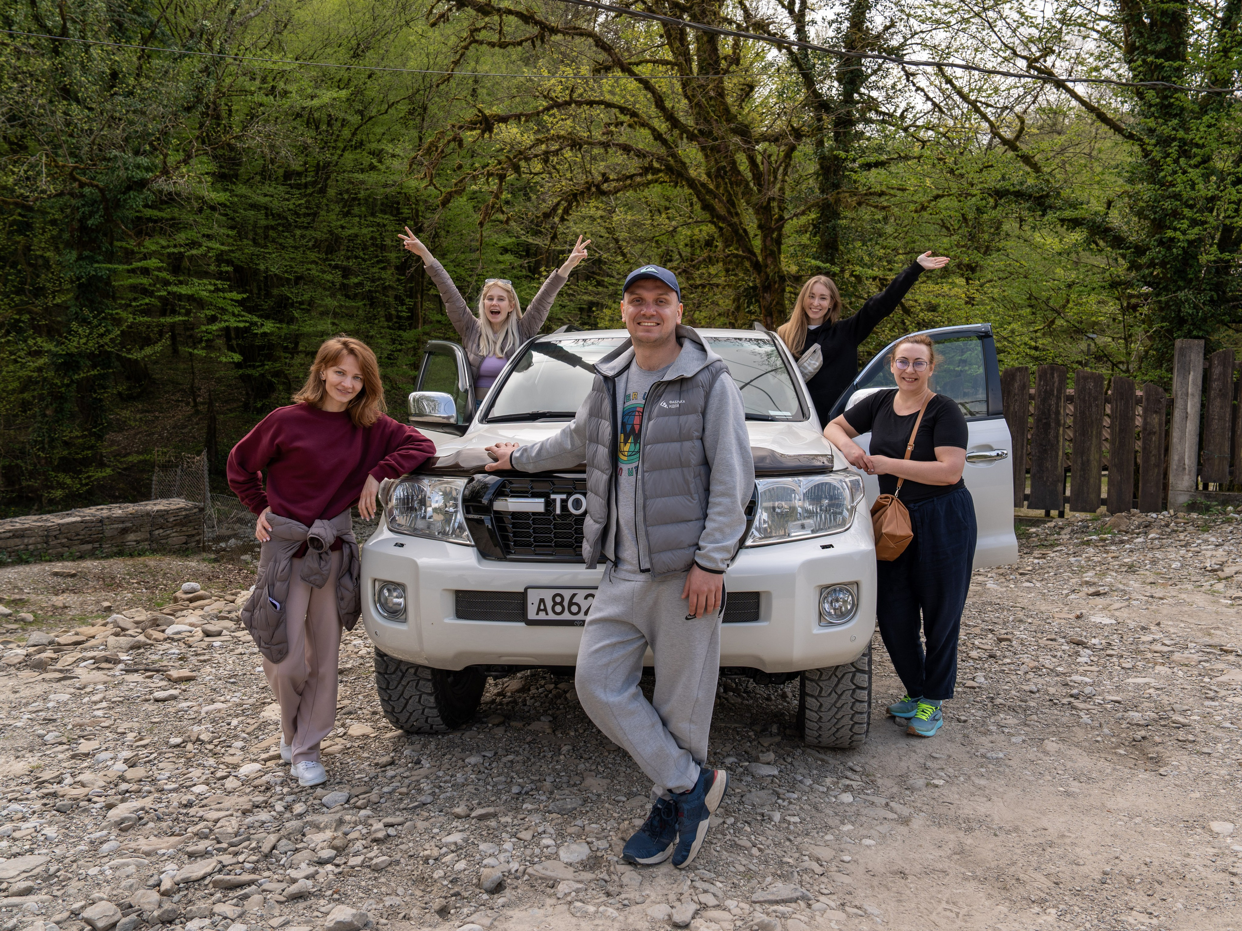 MICE мероприятие — джиппинг на каньон Псахо. Репортажный фотограф в Красной Поляне и Сочи Павлюченко Екатерина