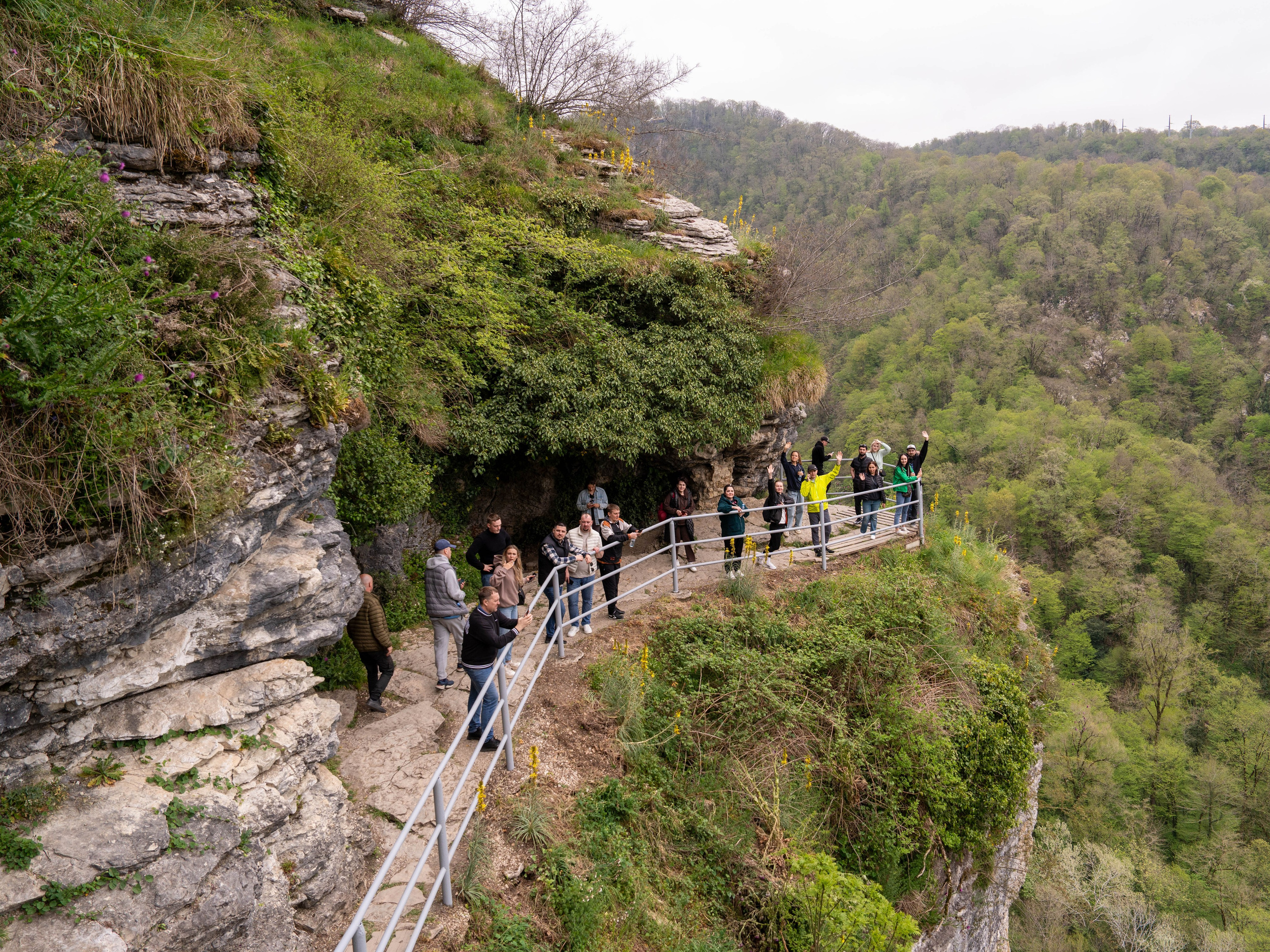 MICE мероприятие — джиппинг на каньон Псахо. Репортажный фотограф в Красной Поляне и Сочи Павлюченко Екатерина