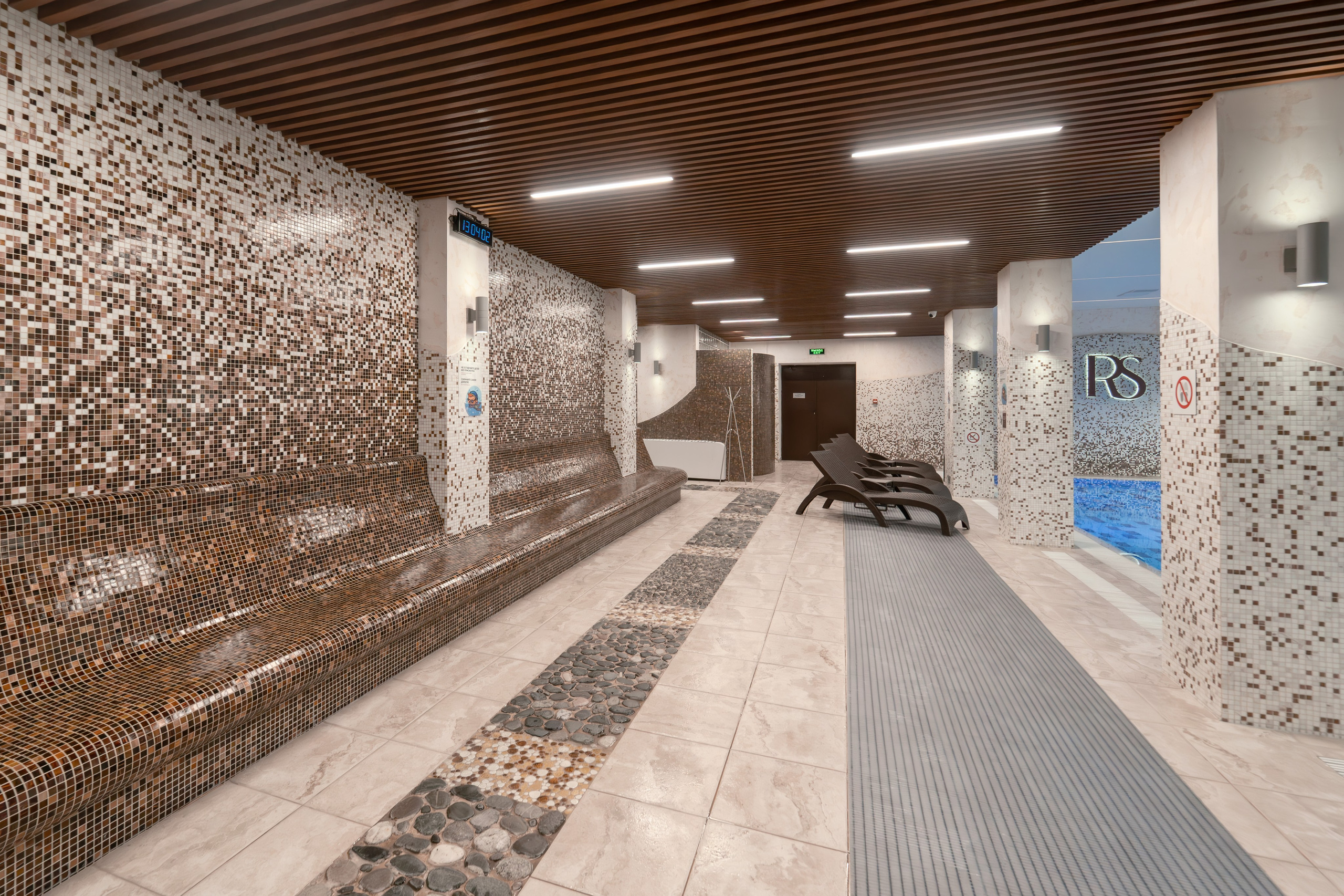 Термальная зона в отеле Rosa Springs. Репортажный фотограф в Красной Поляне и Сочи Павлюченко Екатерина