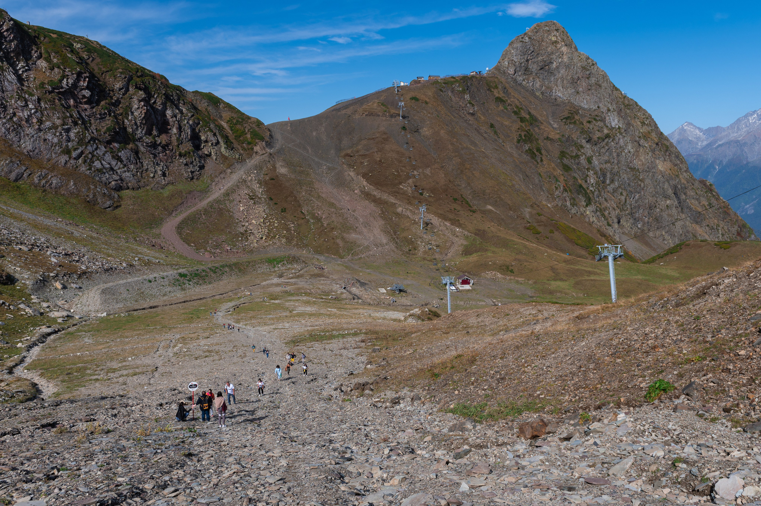 Хайкинг по трем курортам Красной Поляны 2022. Репортажный фотограф в Красной Поляне и Сочи Павлюченко Екатерина