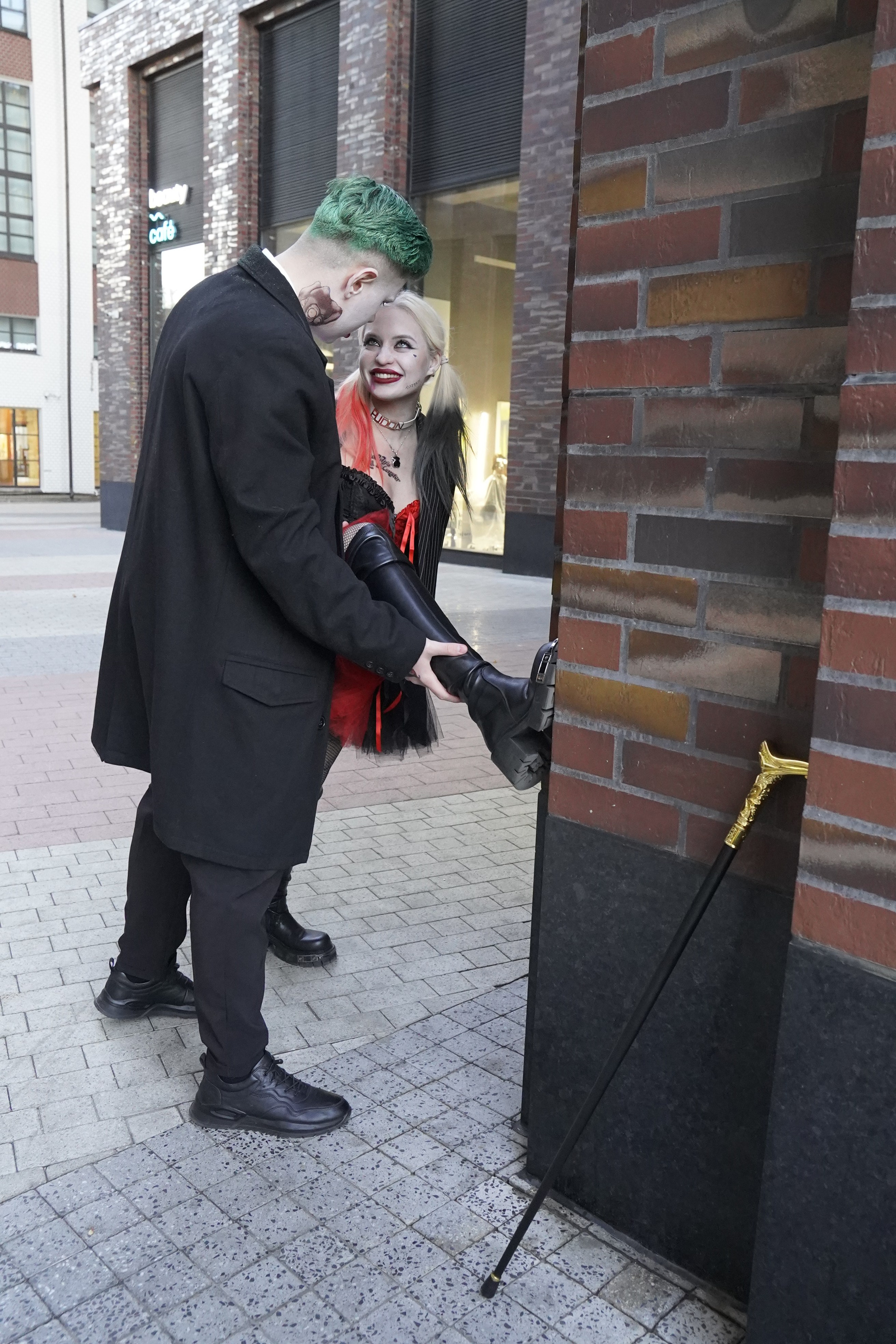 Харли и Джокер. Фотограф и видеограф Елена Суетенкова, Создание ярких воспоминаний о важных событиях. Москва, Россия, Мир