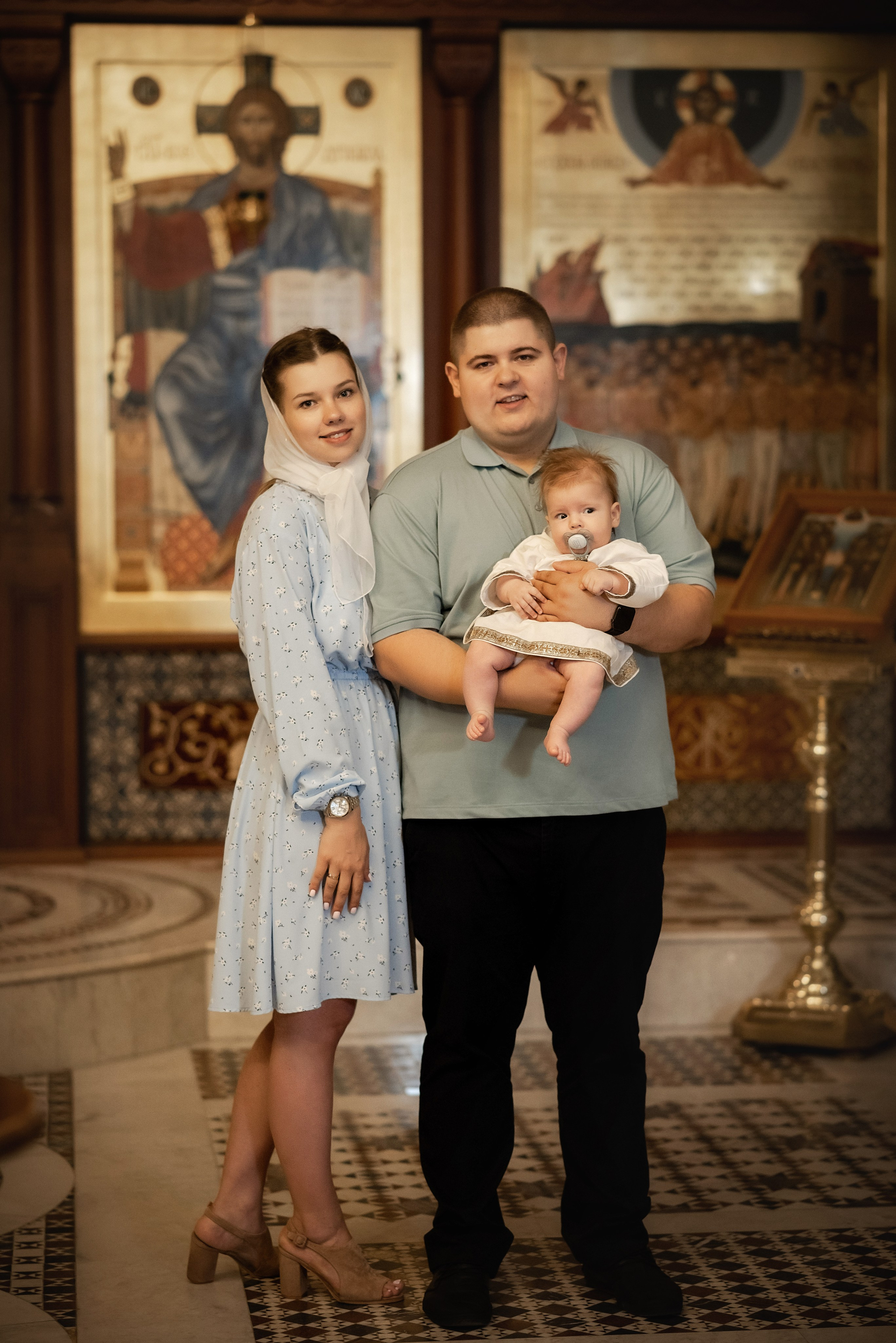 Крещение Алексея в Храме 40 Севастийских мучеников. Семейный фотограф в Ростове-на-Дону Татьяна Литвинова