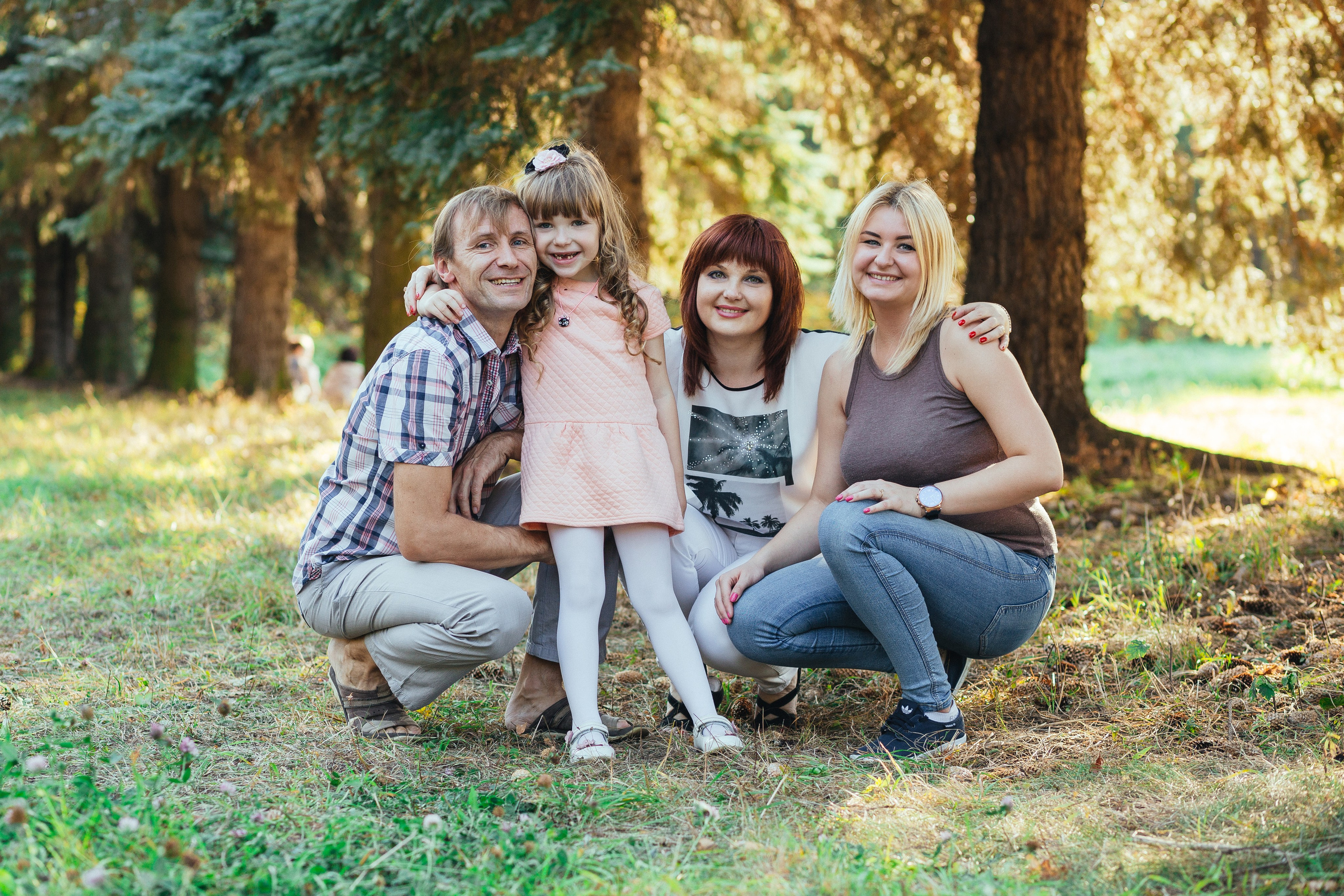 Большая дружная семья. Фотограф Вероника Кольтеева