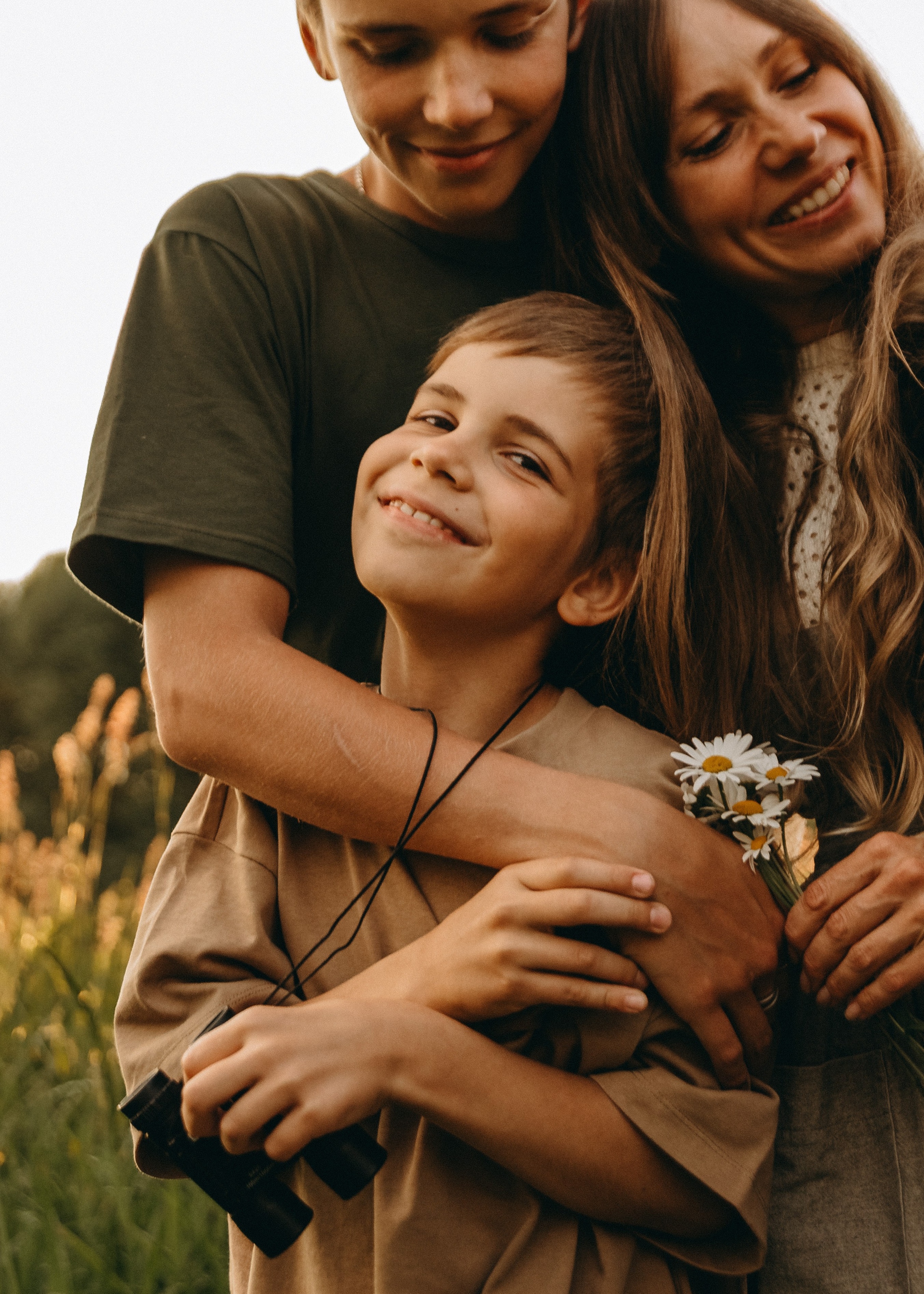 Наталья, Дмитрий, Артем, Леша и Аглая. Семейный фотограф В Москве Александра Дейкун