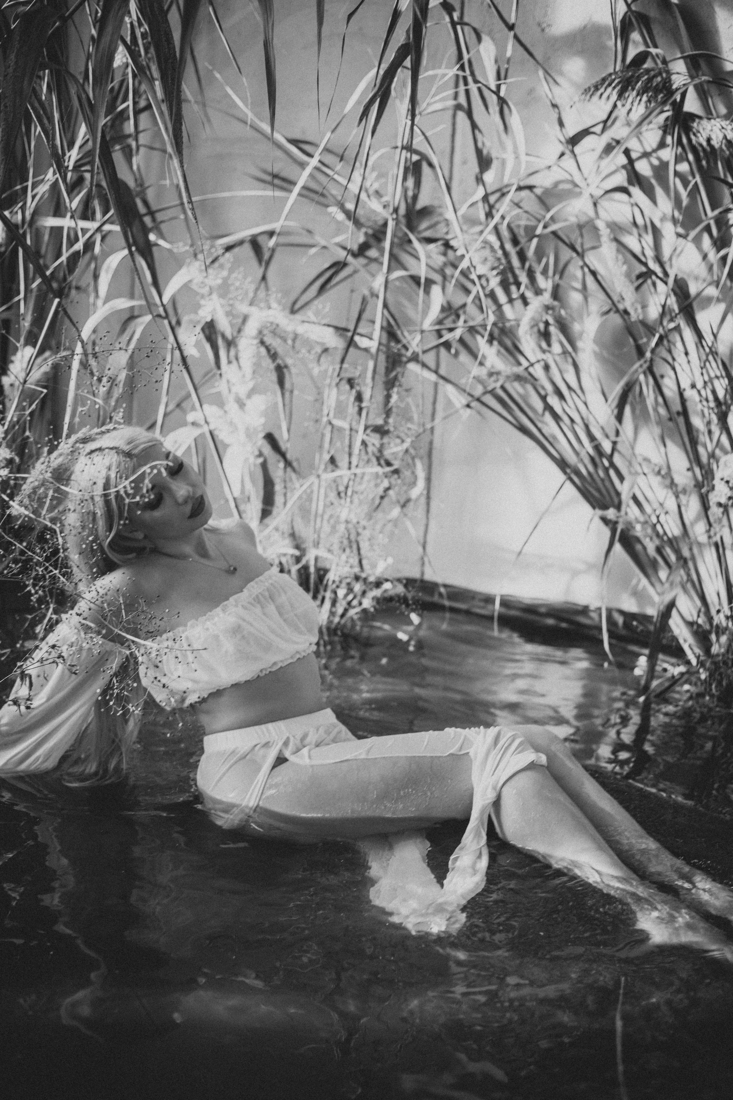 Даша и кувшинки. Портретный и семейный фотограф в Воронеже Ксения Ремизова