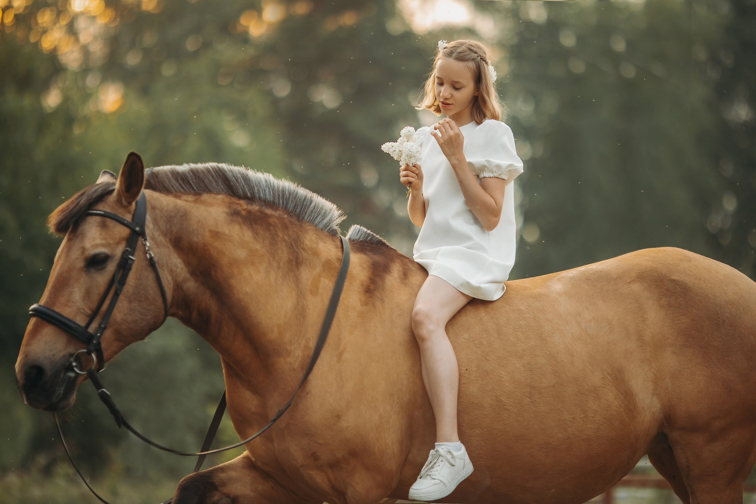Даша и Ева. Анна Молчанова конный фотограф в Тюмени | фотосессии с лошадьми Тюмень