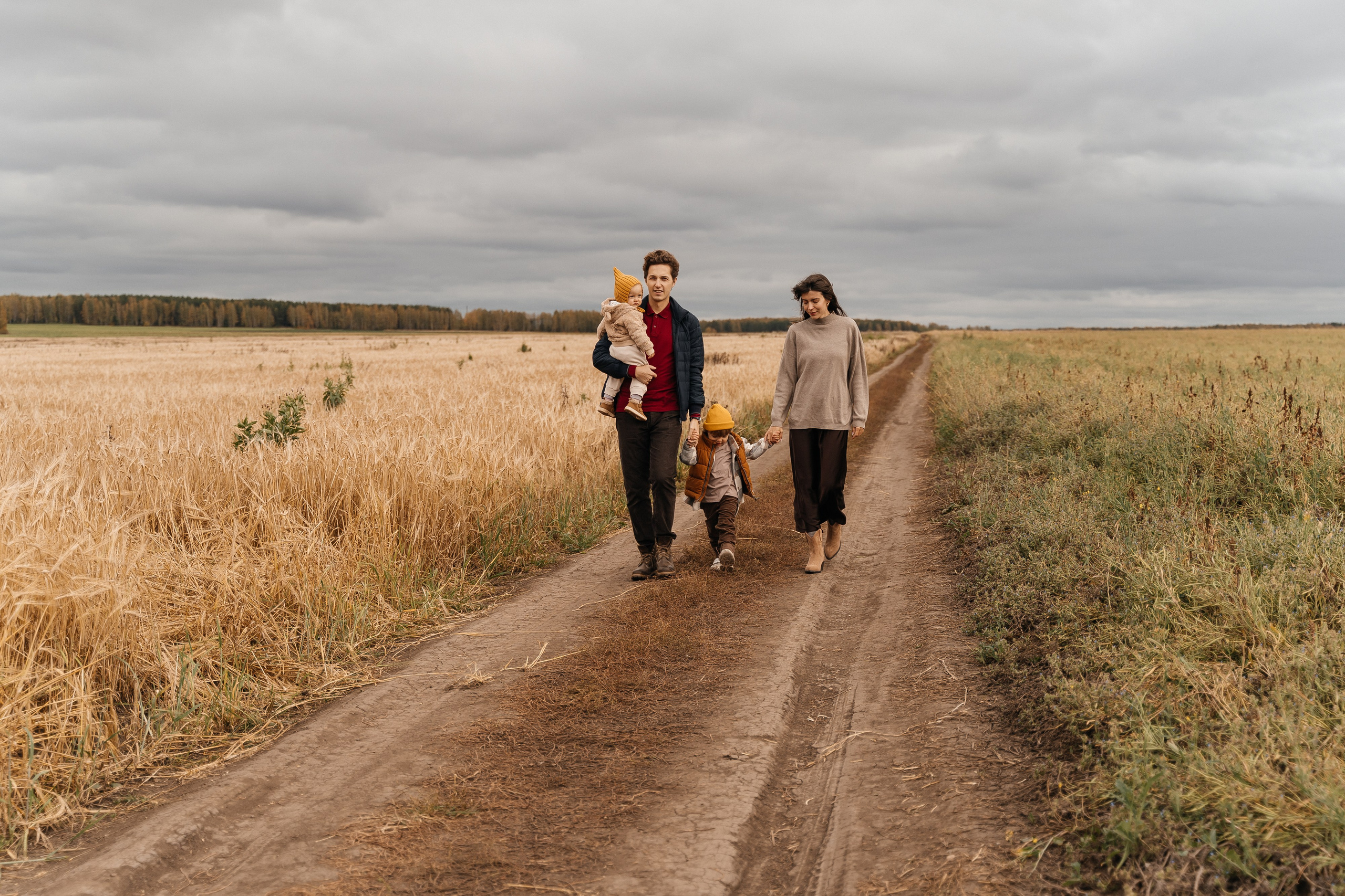 Саша, Женя, Лёва и Марта. Волик Мария