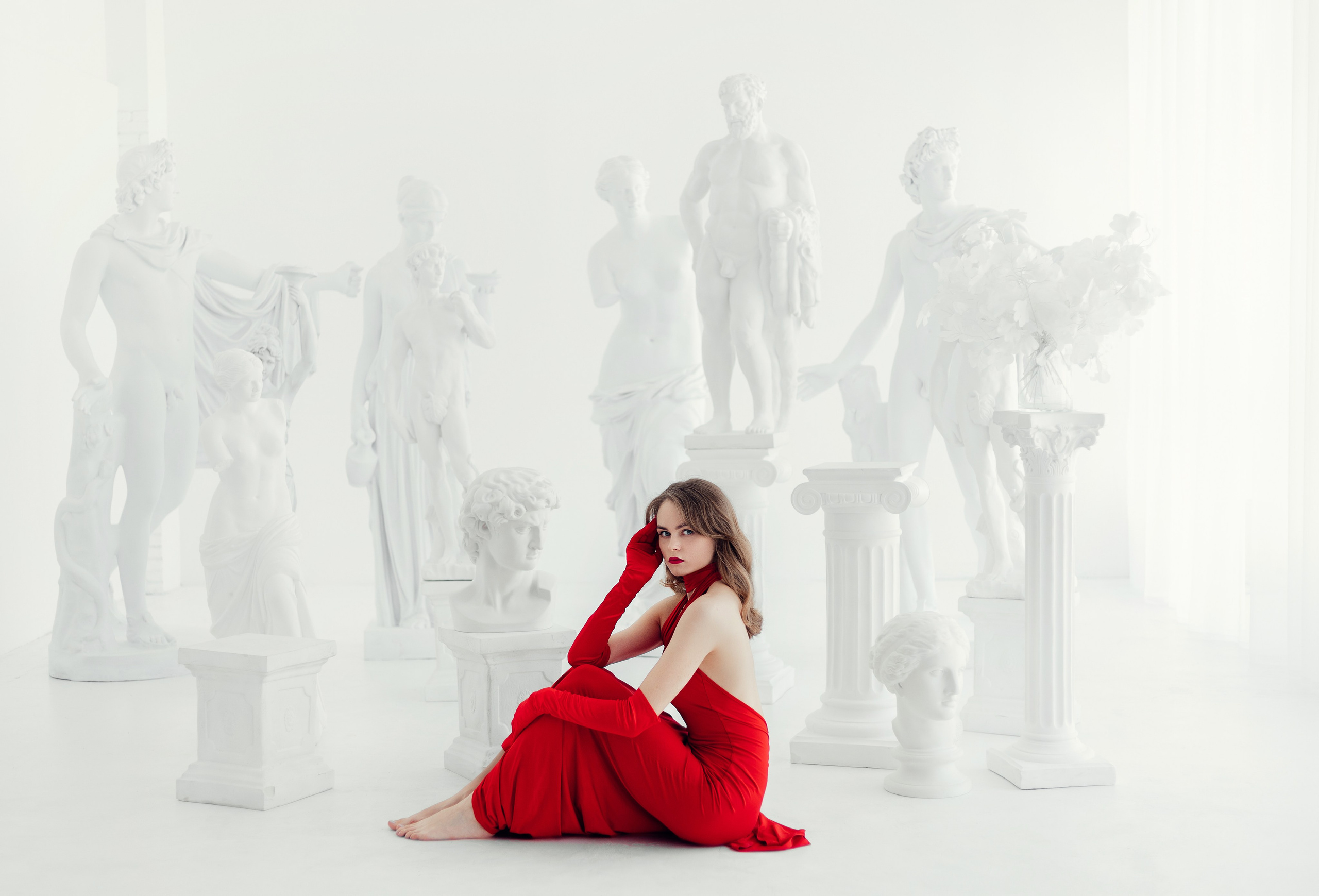 Студийная съемка. Фотограф женского портрета Екатерина Сигат