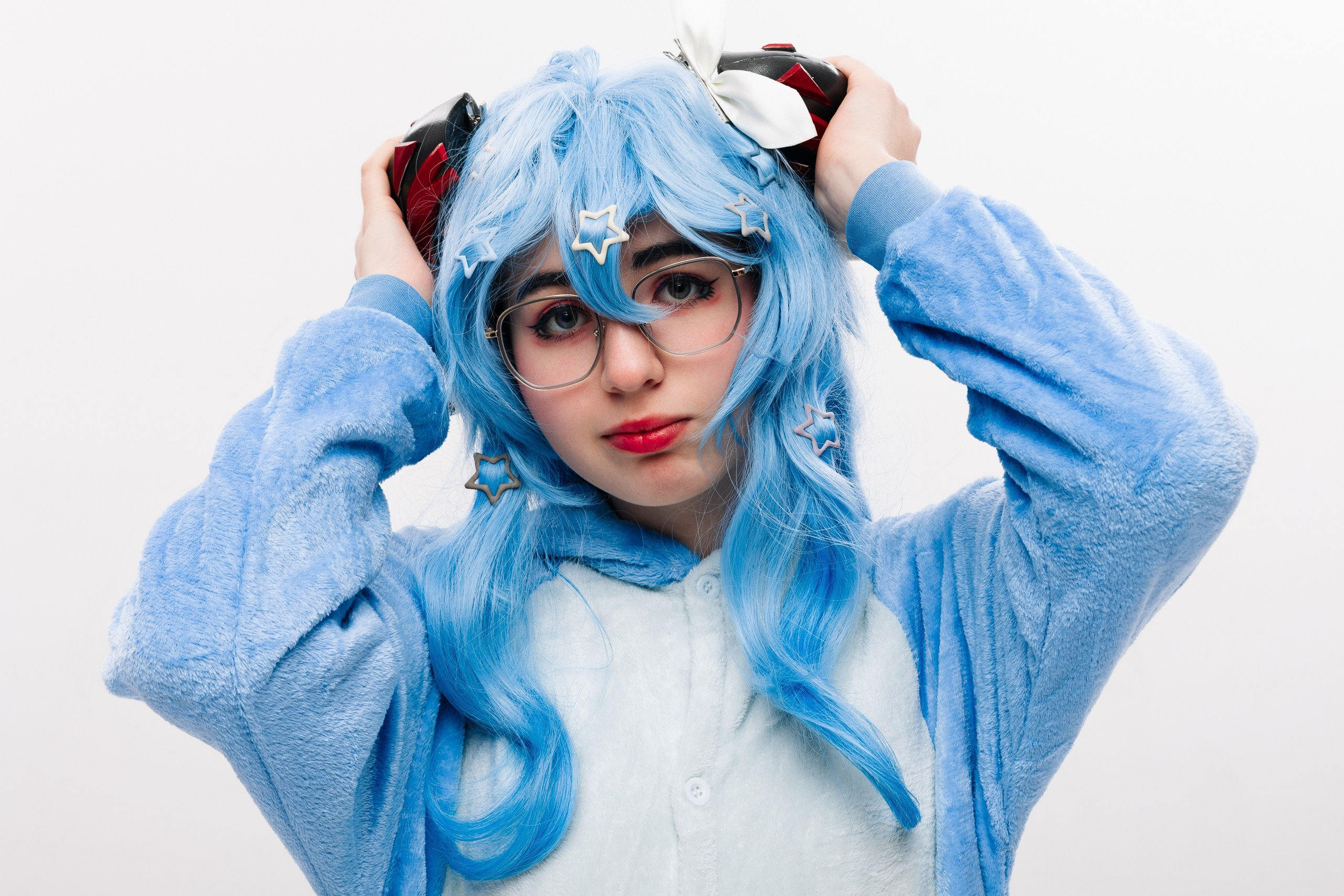 Genshin Impact пижамная съёмка студия. Flint — photographer